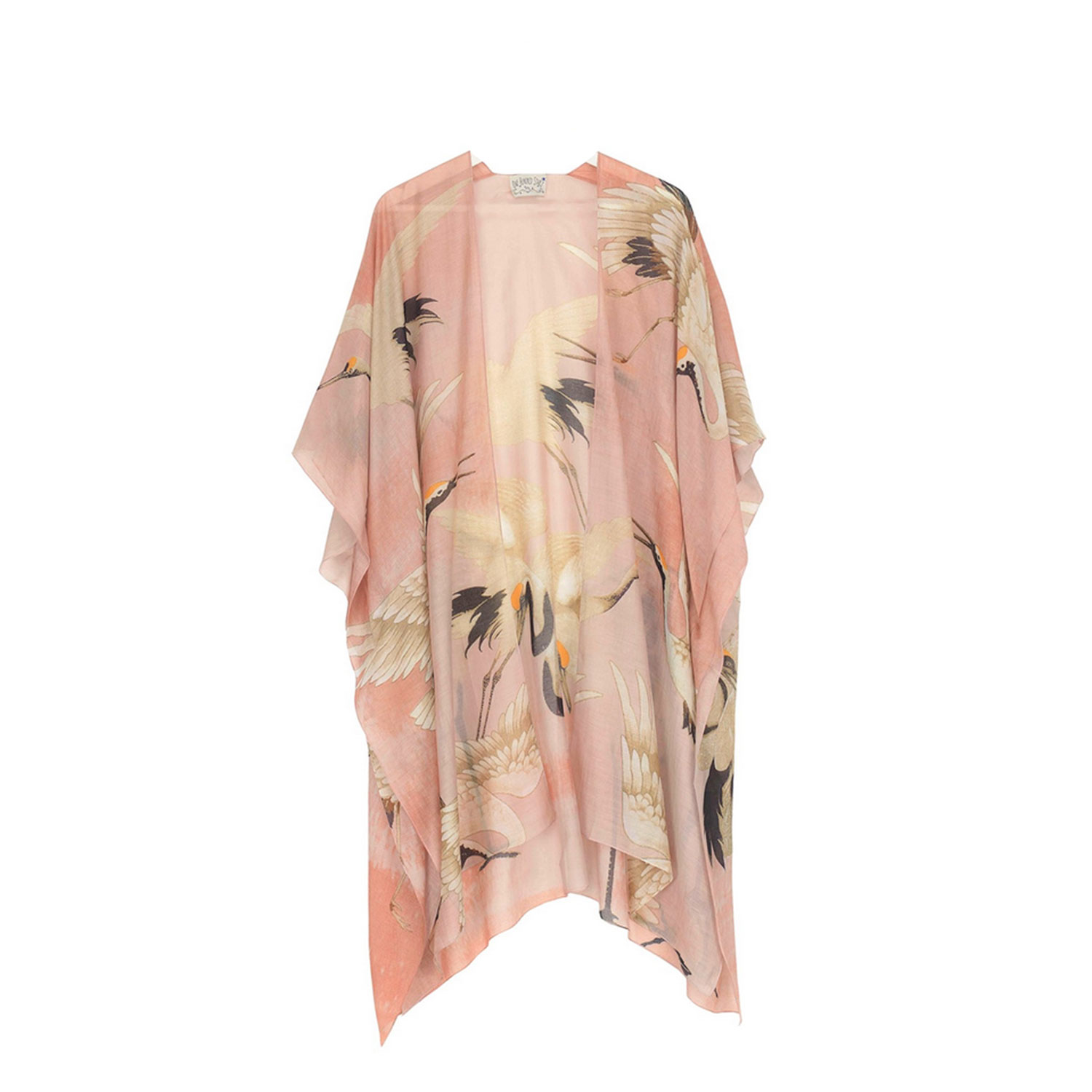 One Hundred Stars Stork Überwurf in Rosa von One Hundred Stars vorne