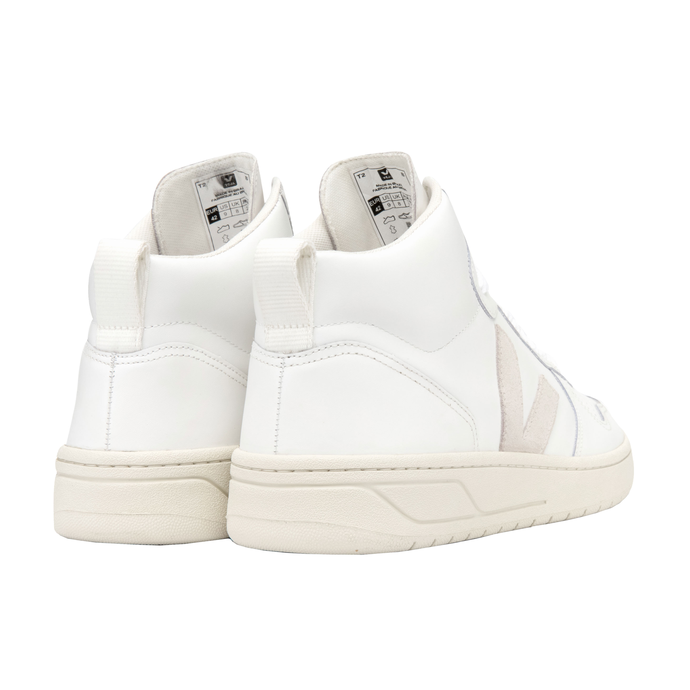 Veja V-15 Leather Veja Sneaker weiss hinten
