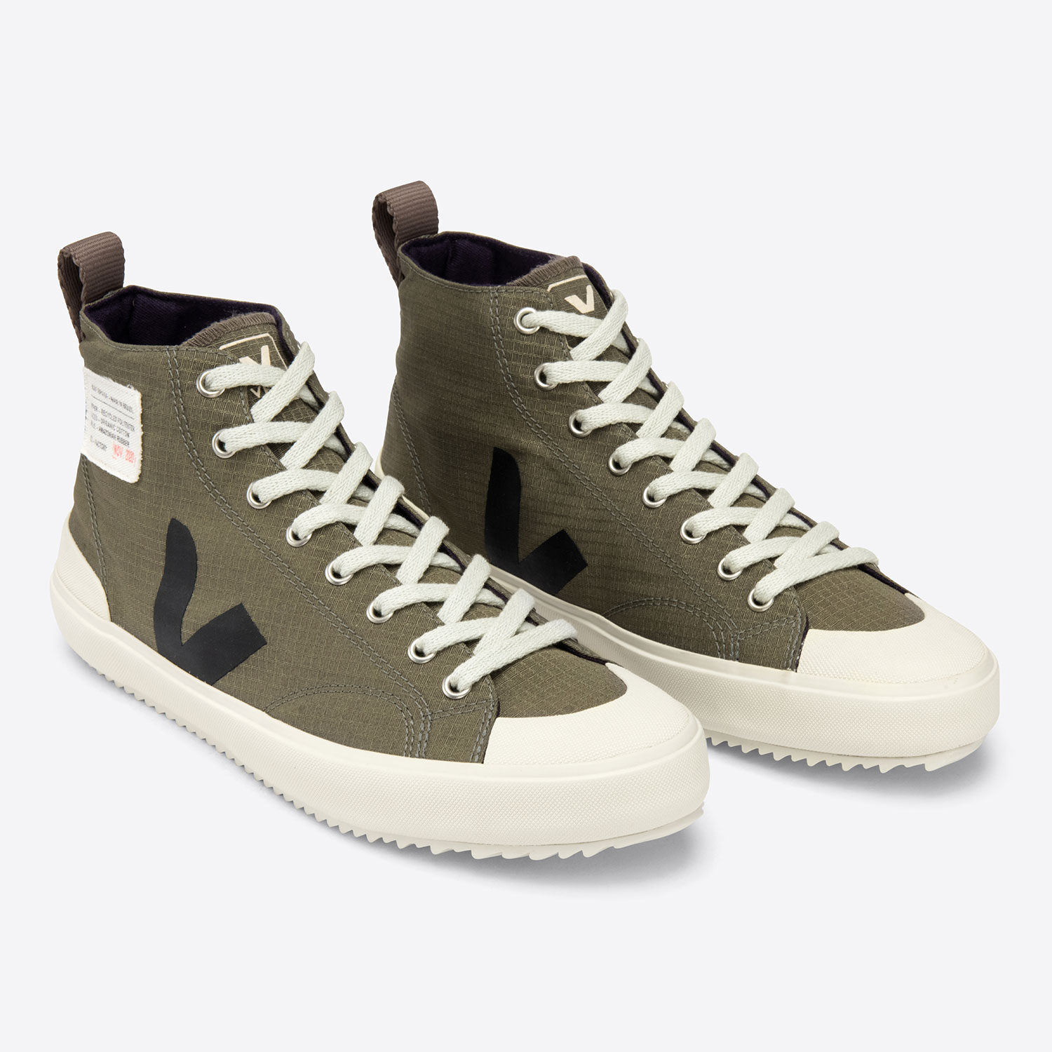 Veja Nova HL Ripstop Sneaker Kaki Black