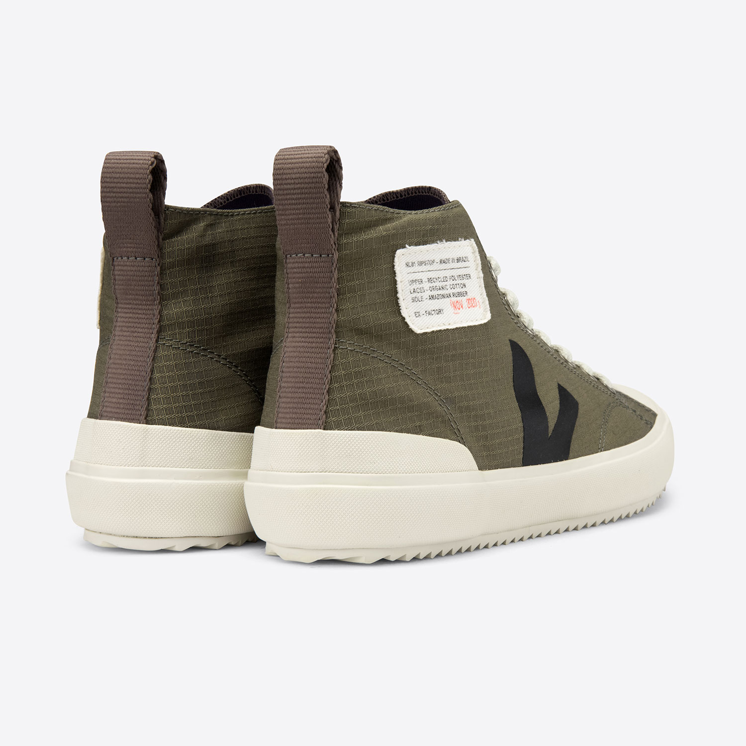 Veja Nova HL Ripstop Sneaker Kaki Black