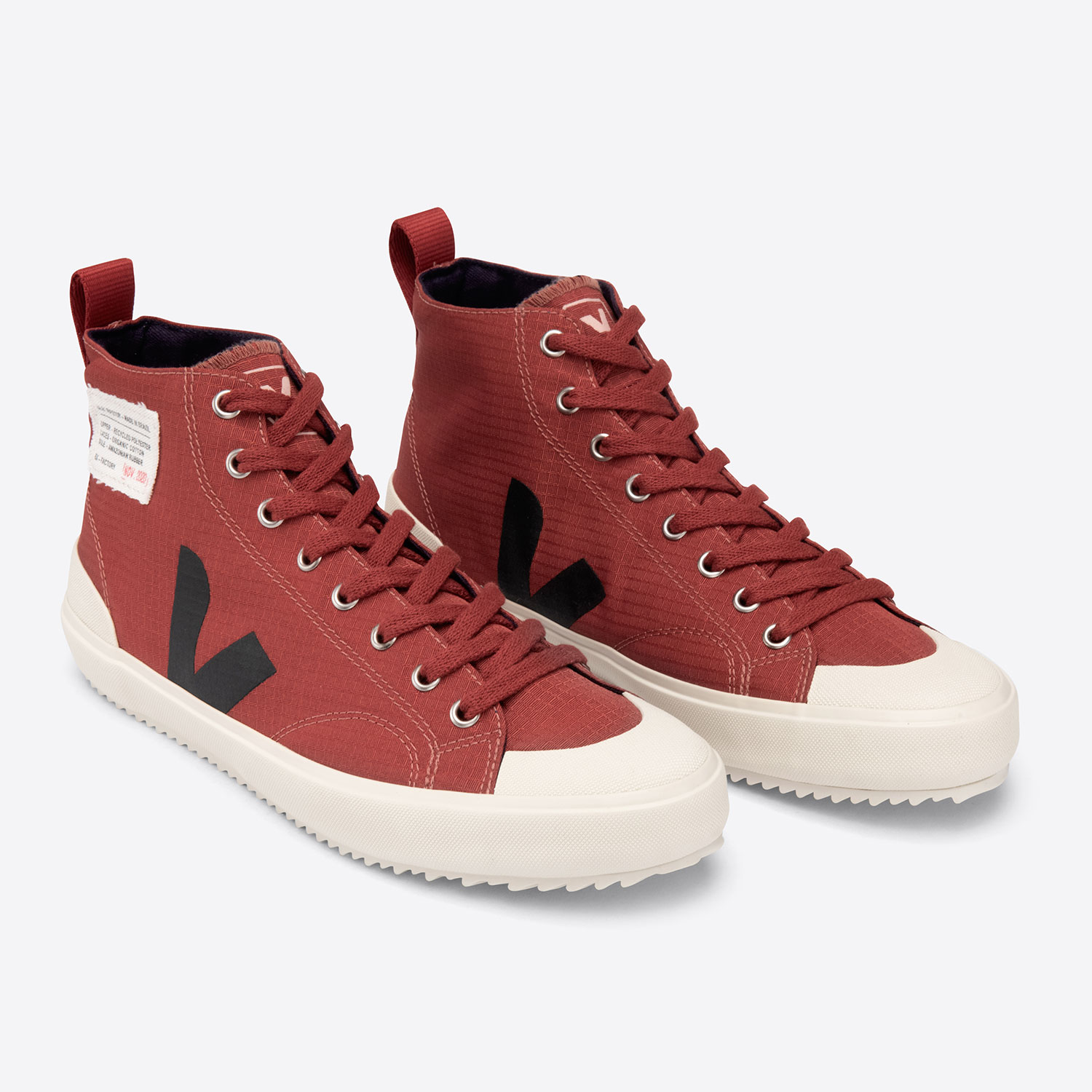 Veja Nova HL Ripstop Sneaker Rouille Black