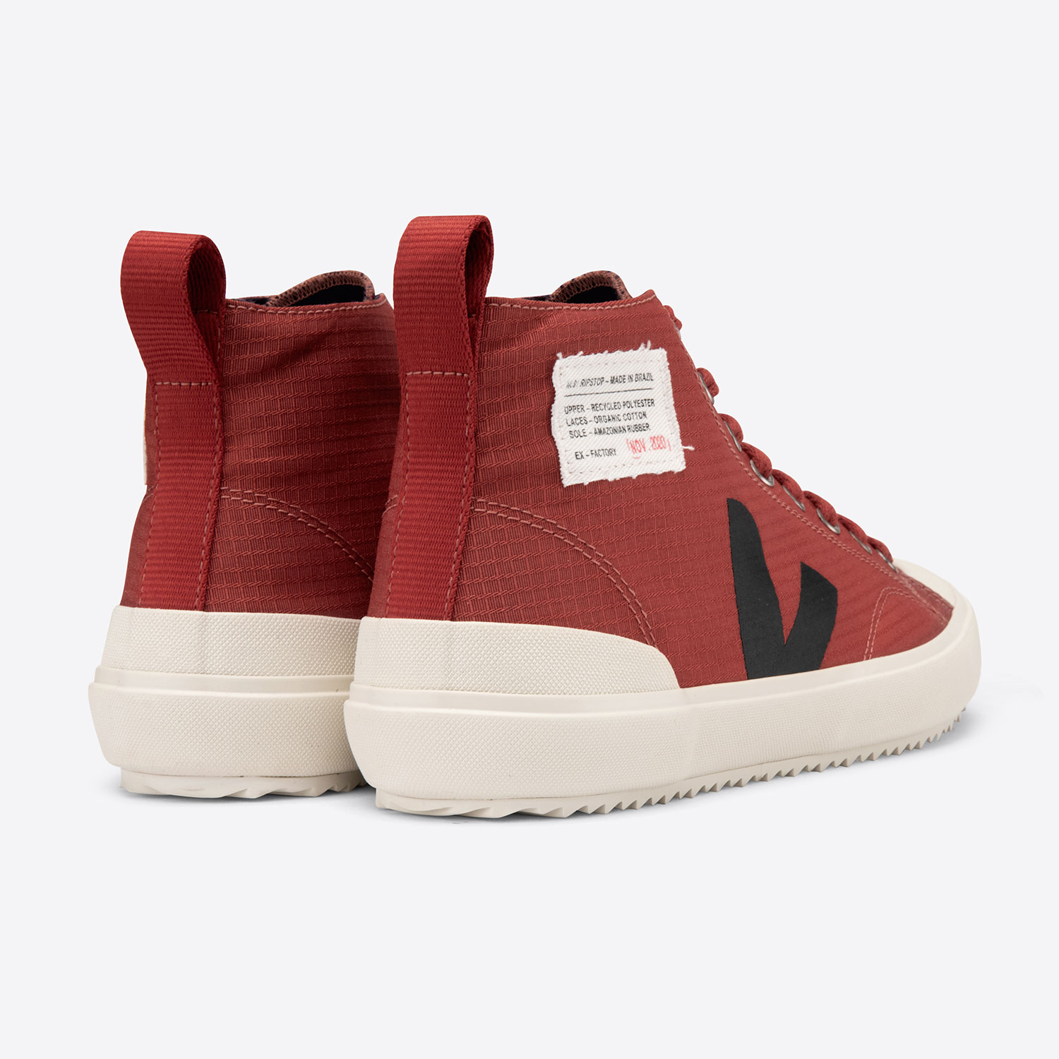 Veja Nova HL Ripstop Sneaker Rouille Black