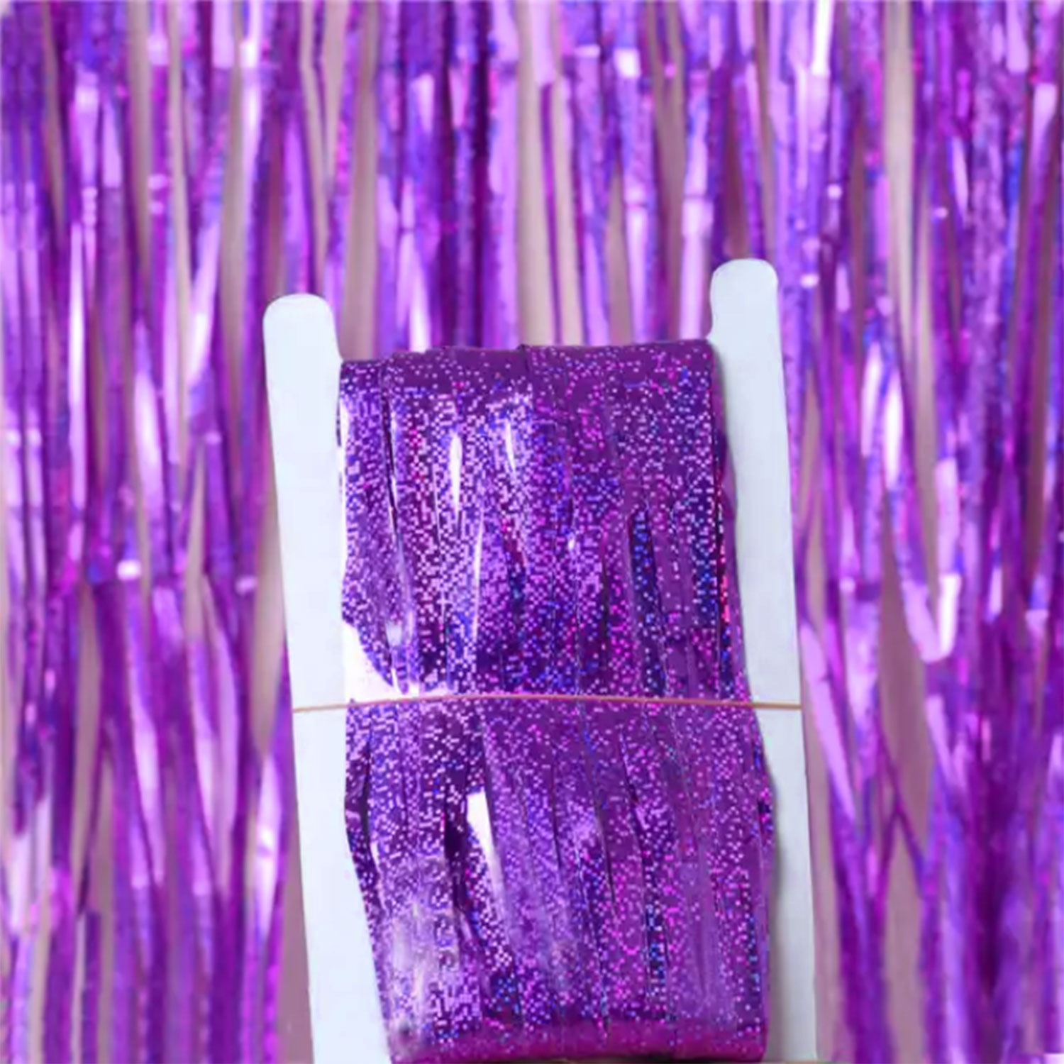 Voila Glitzer Lametta Violet