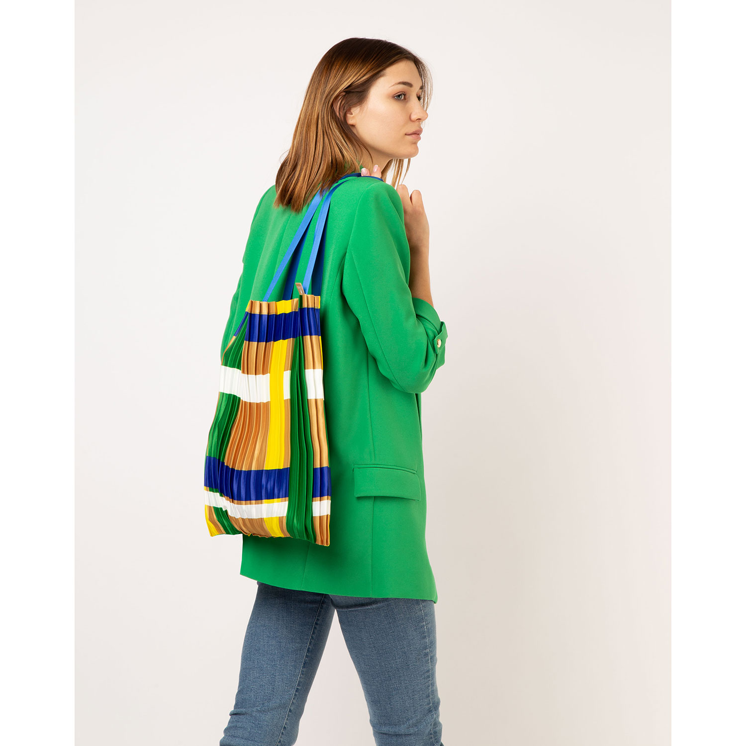 WS& Tasche plissiert Santa