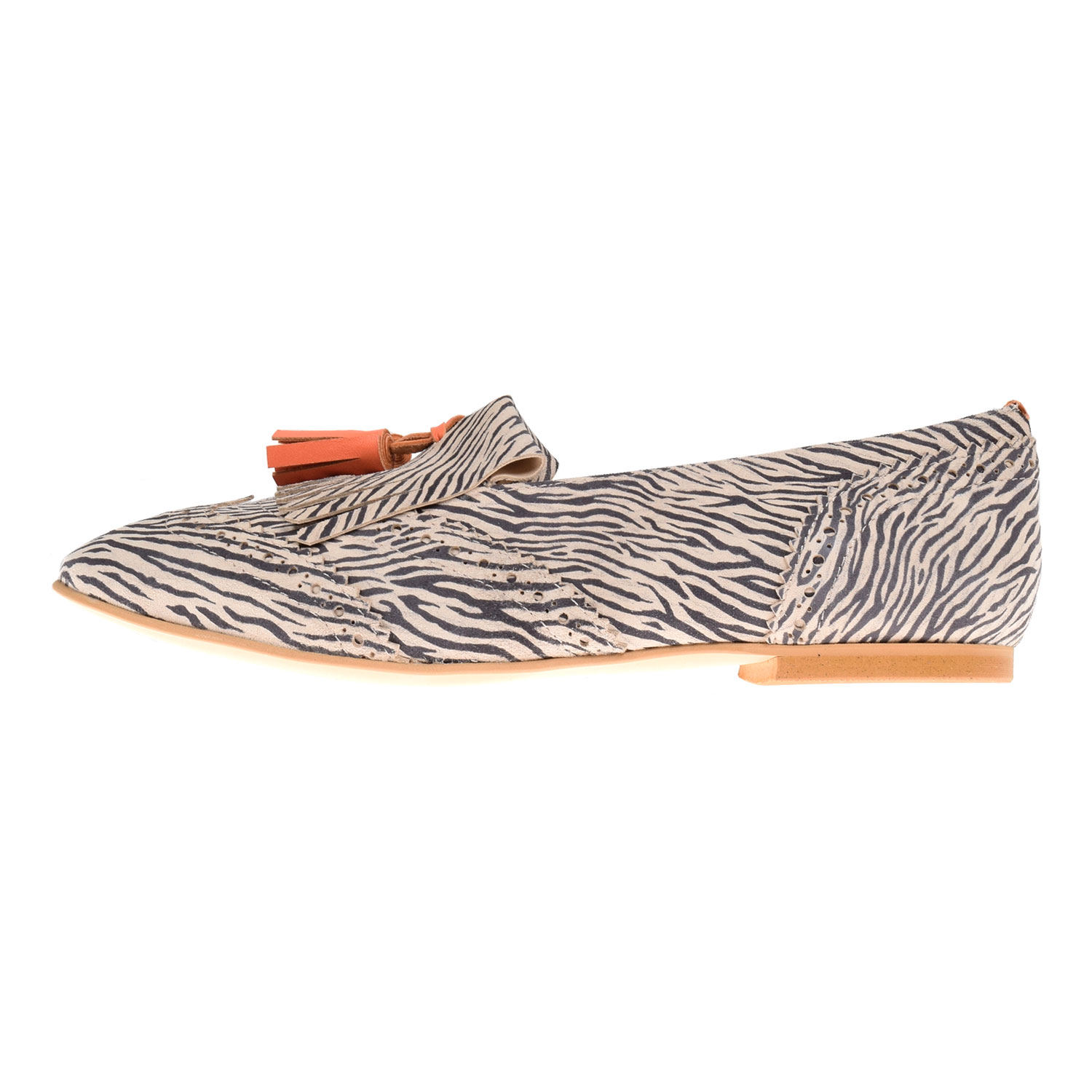 La Garçonne Chloe Loafer Zebra Cato