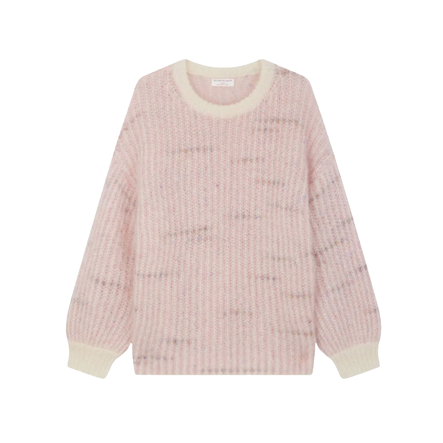 Des Petits Hauts Albertine Des Petits Hauts Strickpullover Rosa vorne