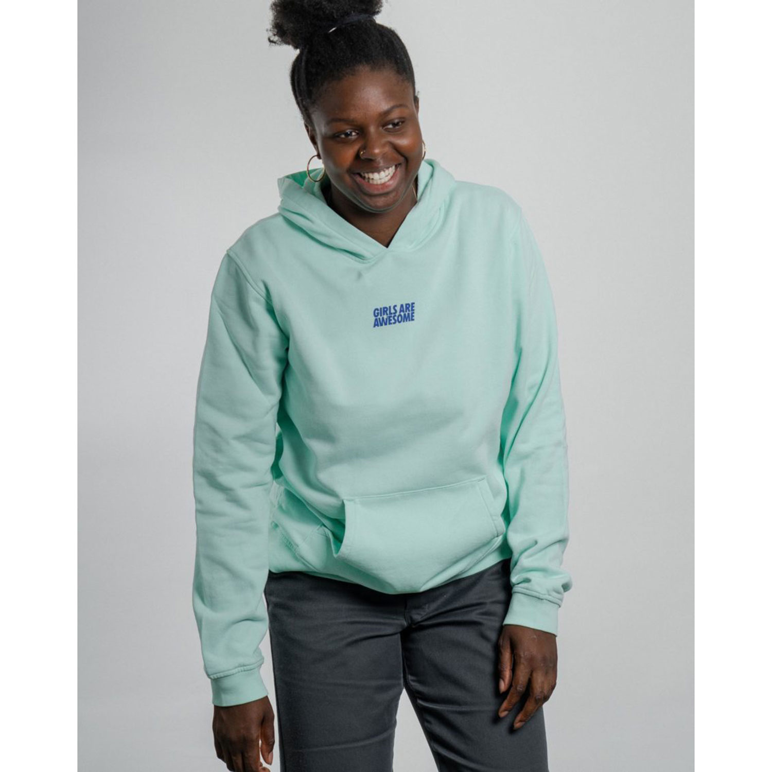 Girls are awesome All Day Hoody Jade