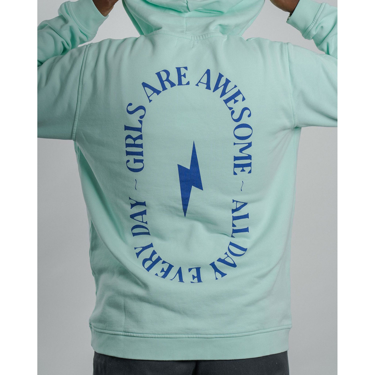 Girls are awesome All Day Hoody Jade