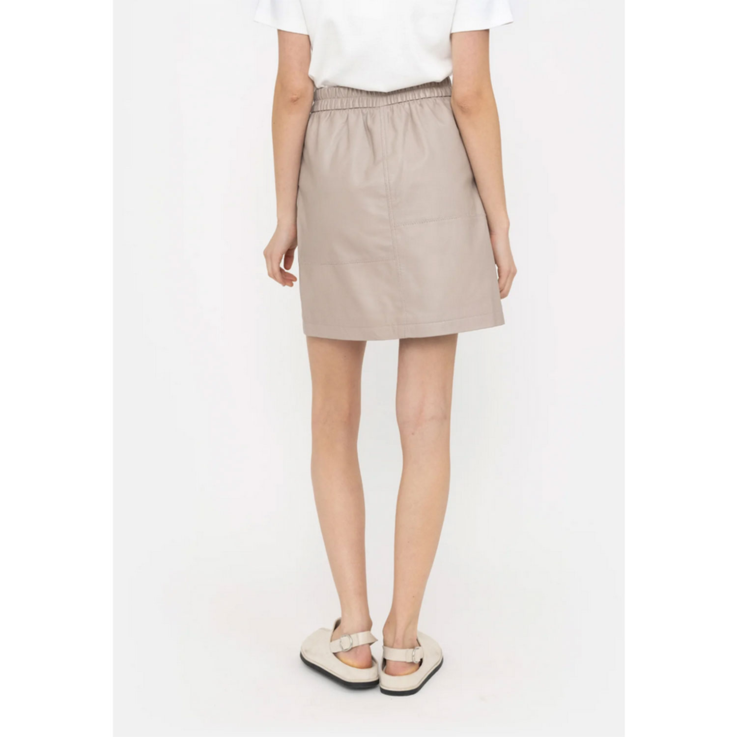 Soft Rebels Allie Soft Rebels Jupe Hellgrau Model hinten