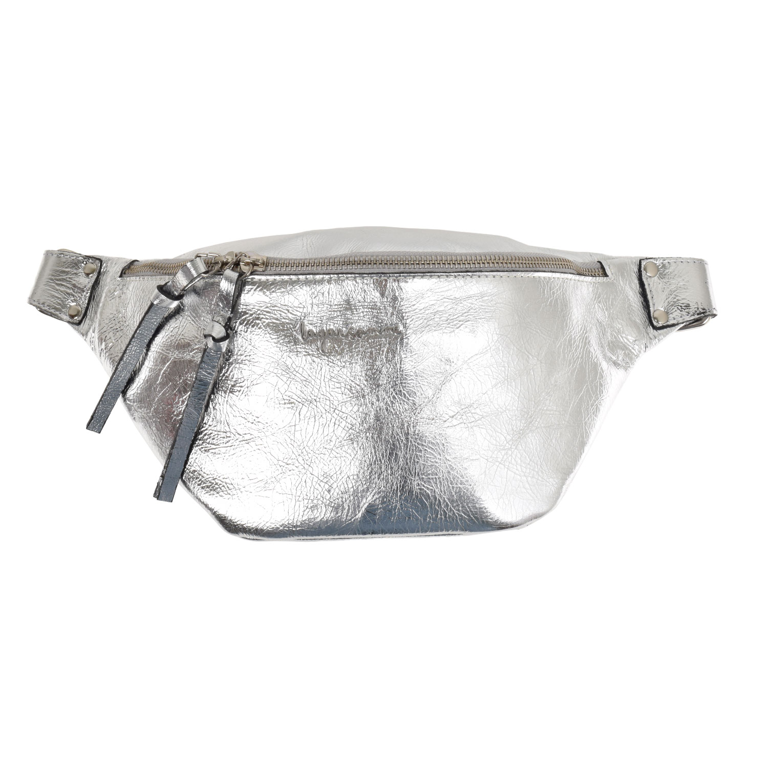 La Garçonne Accessoires Alma Deluxe Grande Bauchtasche Plata