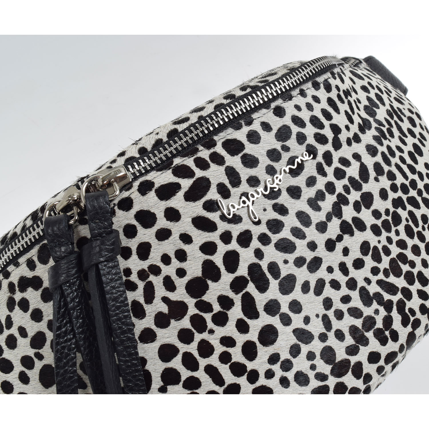 La Garçonne Accessoires Alma Deluxe Grande Bauchtasche Dalmatian