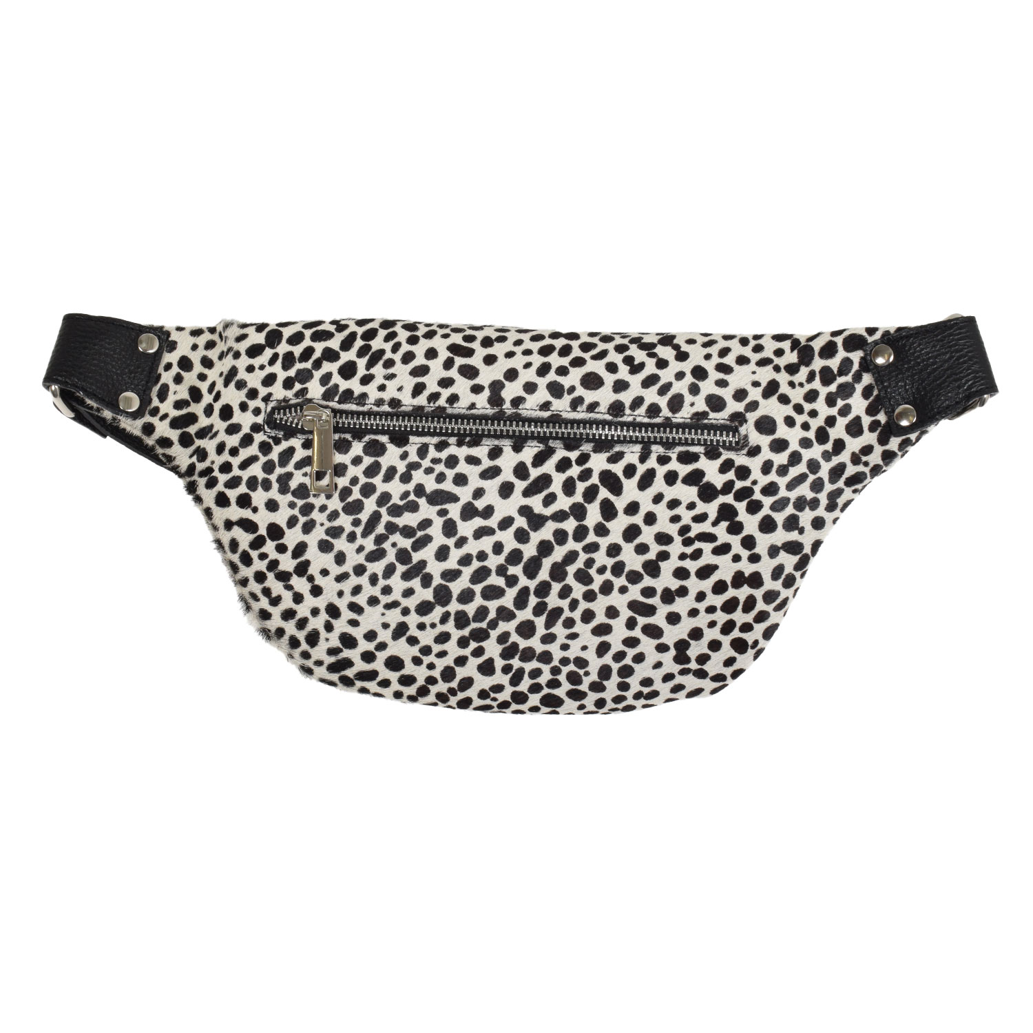 La Garçonne Accessoires Alma Deluxe Grande Bauchtasche Dalmatian