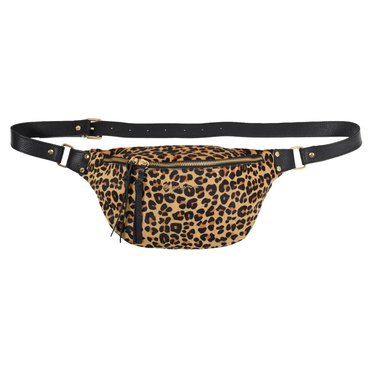 La Garçonne Accessoires Alma Deluxe Grande Bauchtasche Leopardo Bali