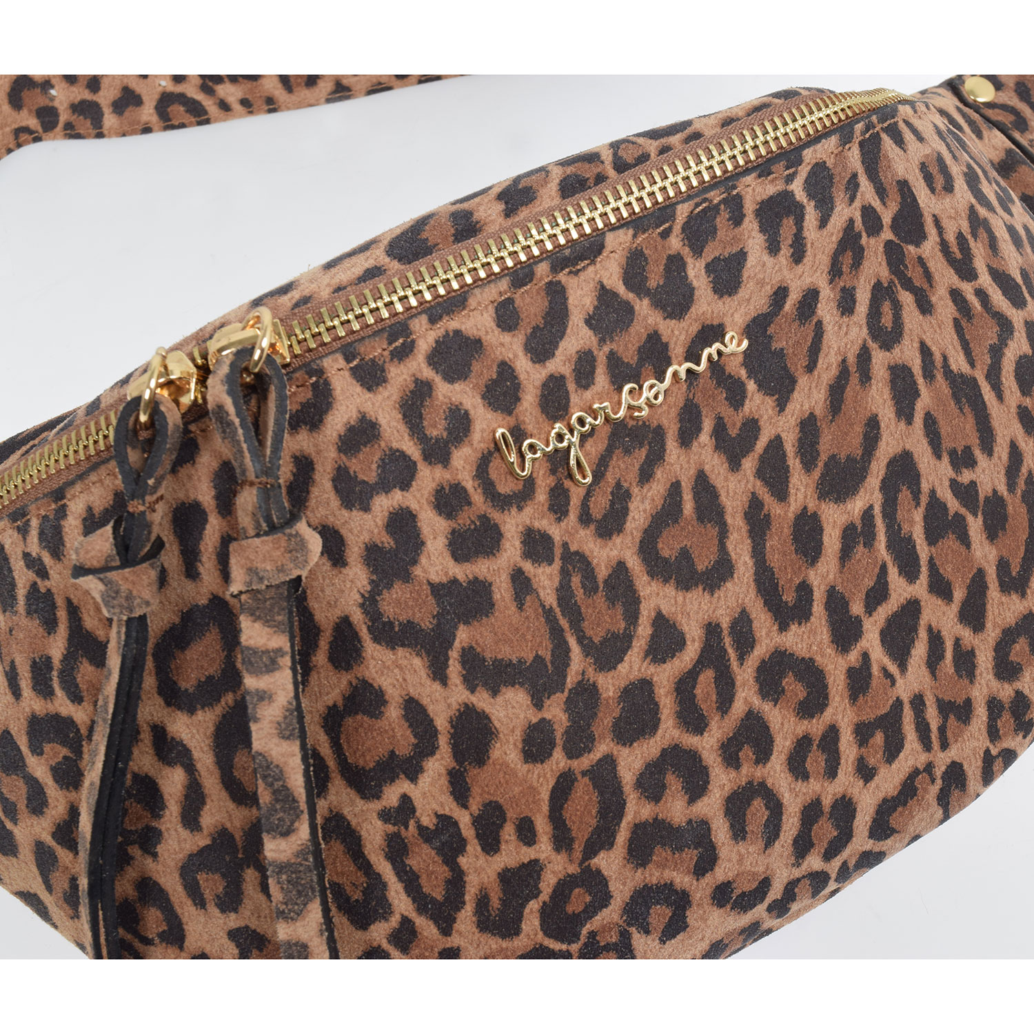 La Garçonne Accessoires Alma Deluxe Grande Bauchtasche Mimosa Leo