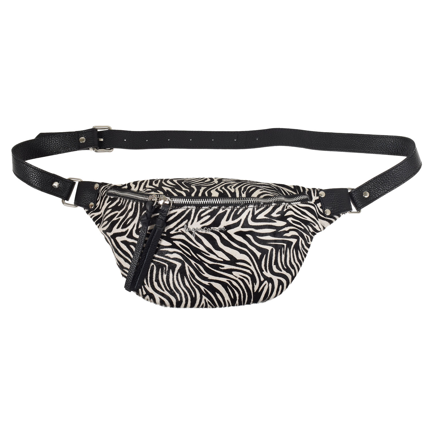 La Garçonne Accessoires Alma Deluxe Grande Bauchtasche Mini Zebra