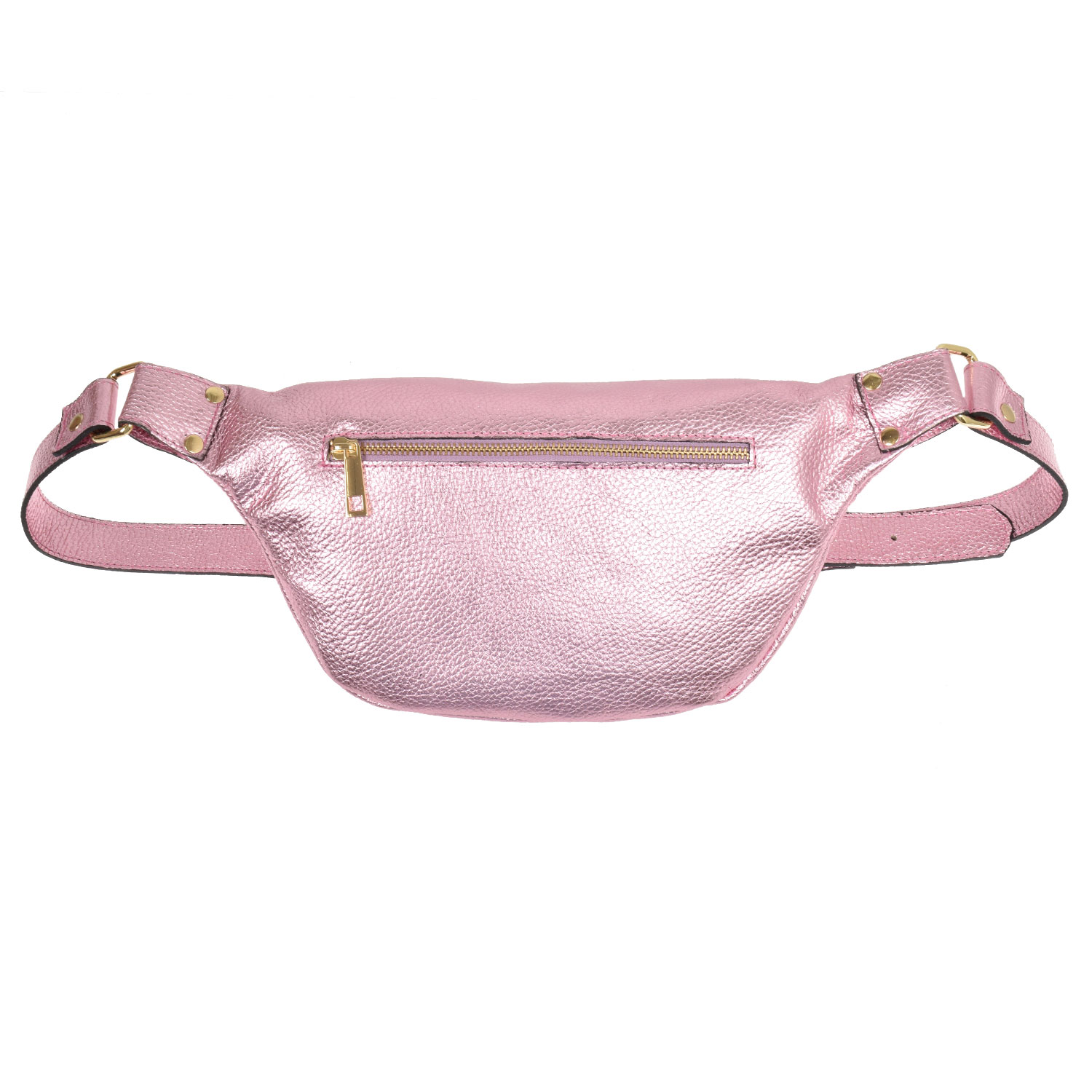 La Garçonne Accessoires Alma Grande La Garçonne Bauchtasche Metallic Rosa hinten