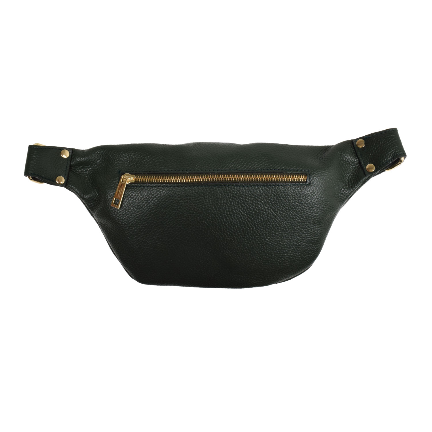 La Garçonne Accessoires Alma Grande Bauchtasche in Dunkelgrün Olive von La Garçonne Accessoires hinten