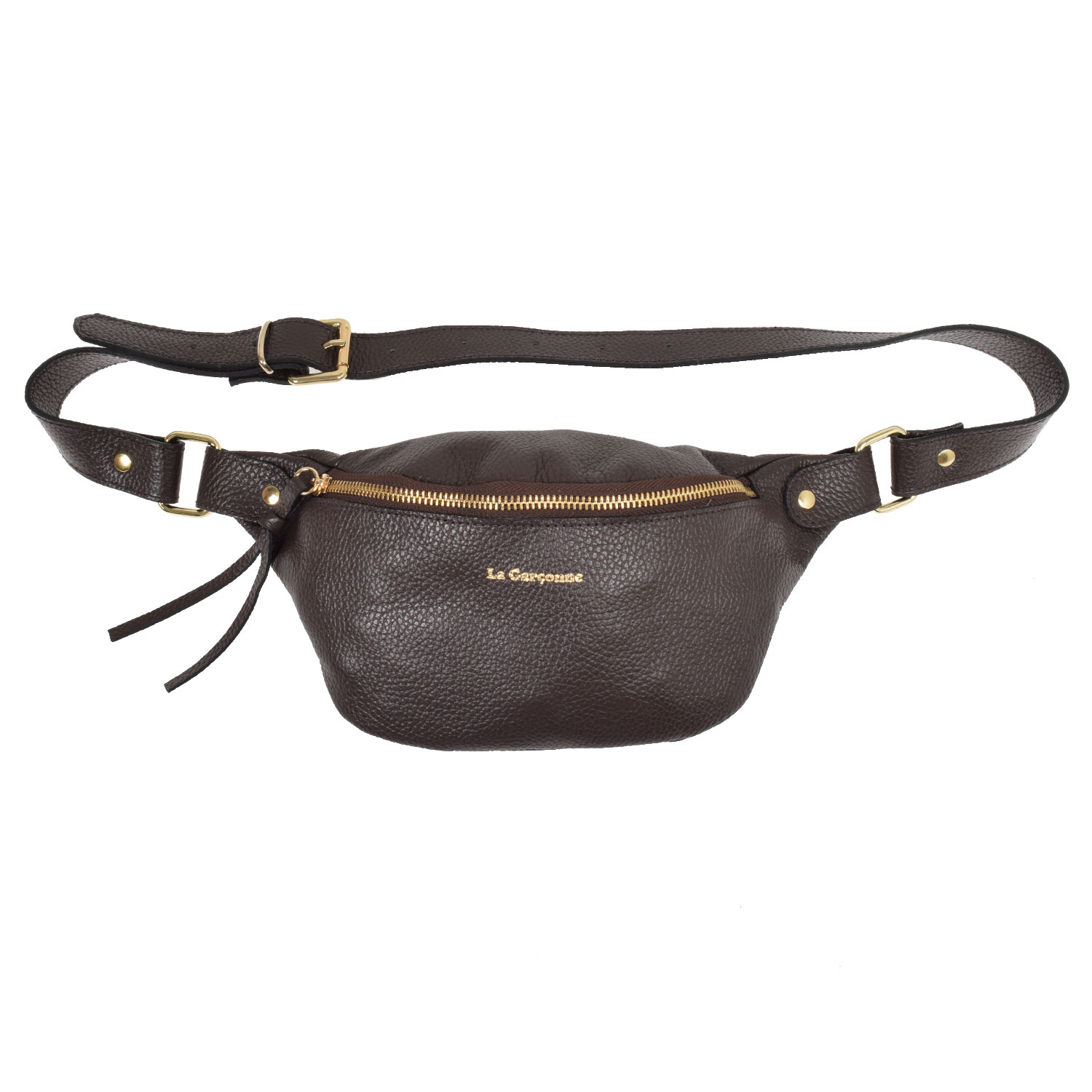 La Garçonne Accessoires Alma Petite Bauchtasche Chestnut 98