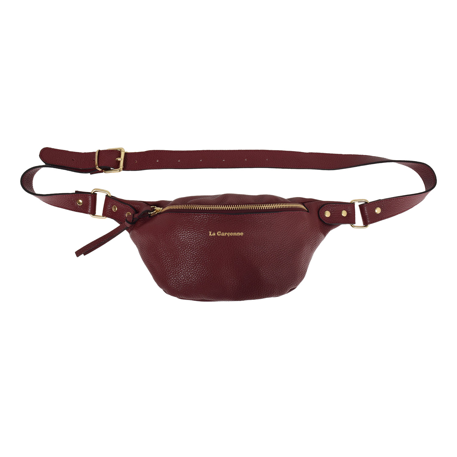 La Garçonne Accessoires Alma Petite Bauchtasche Carminio