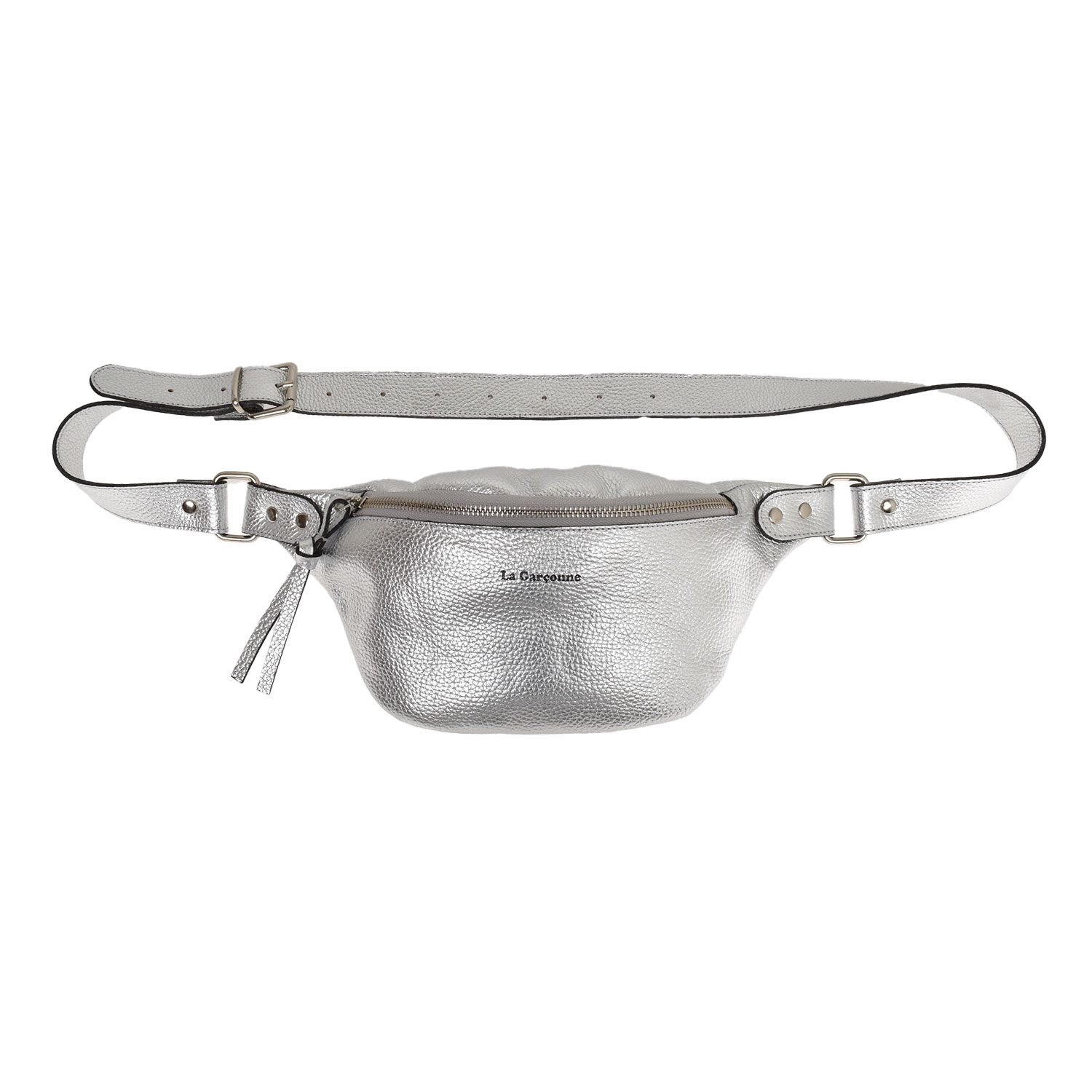 La Garçonne Accessoires Alma Petite Bauchtasche Silver