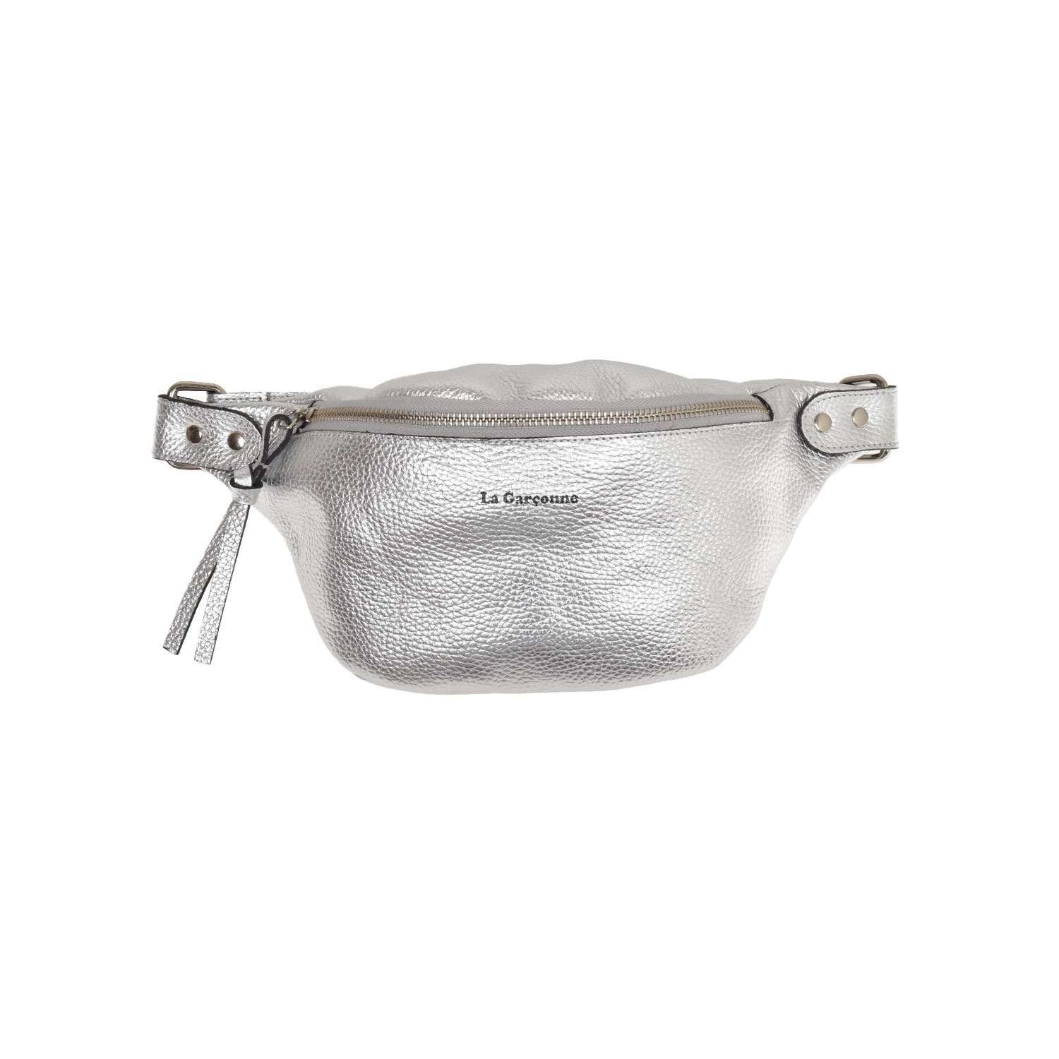 La Garçonne Accessoires Alma Petite Bauchtasche Silver