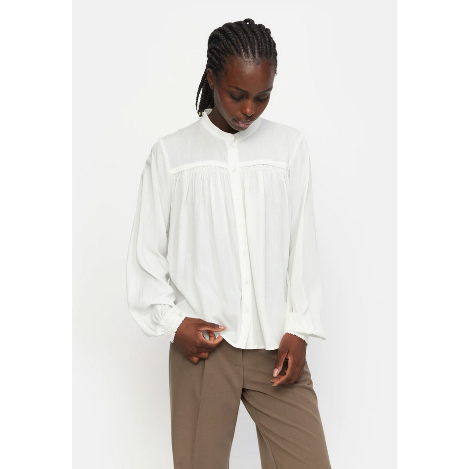 Soft Rebels Alori Bluse Snow White