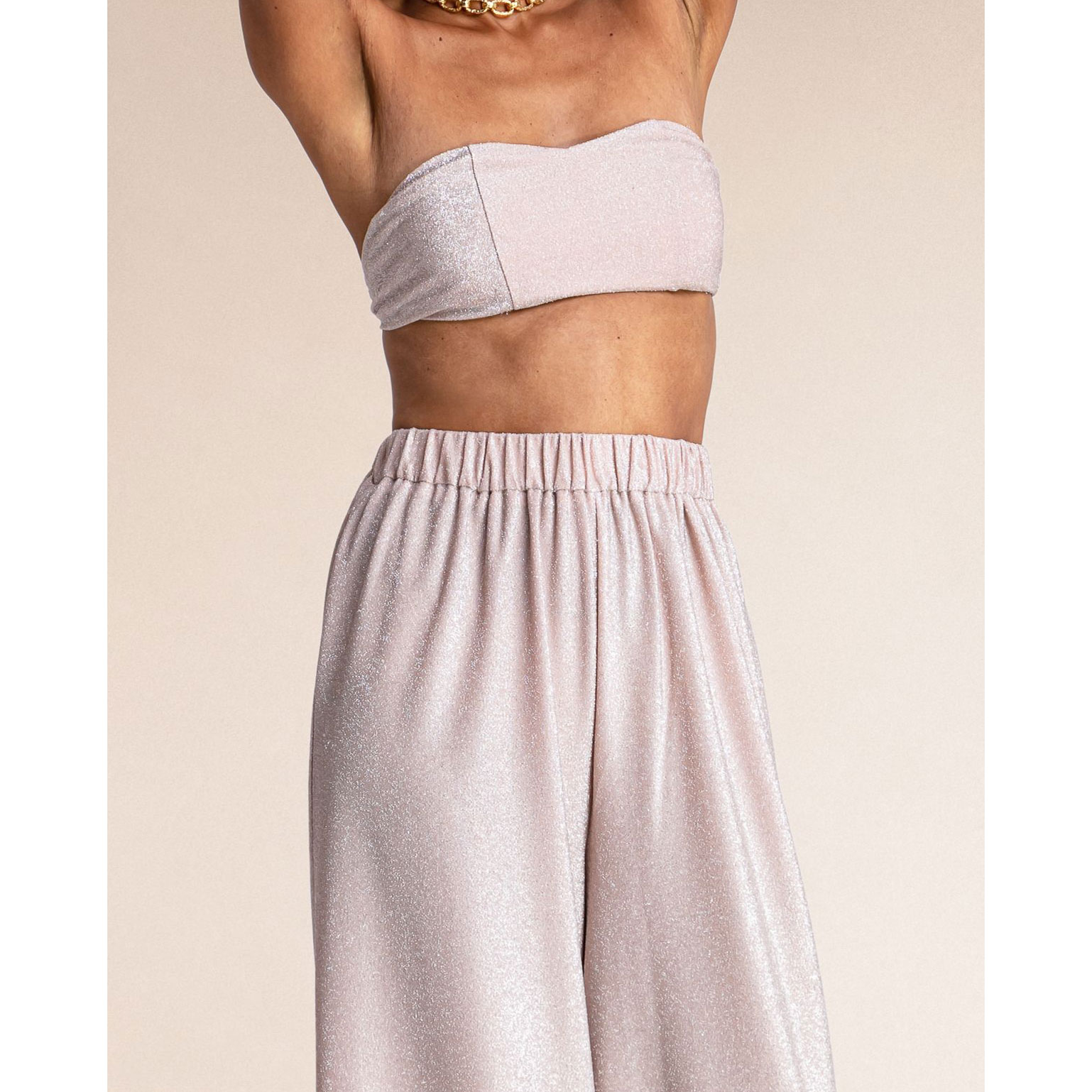 Karma Koma Alt Karma Koma Bando Top Rosa Model vorne