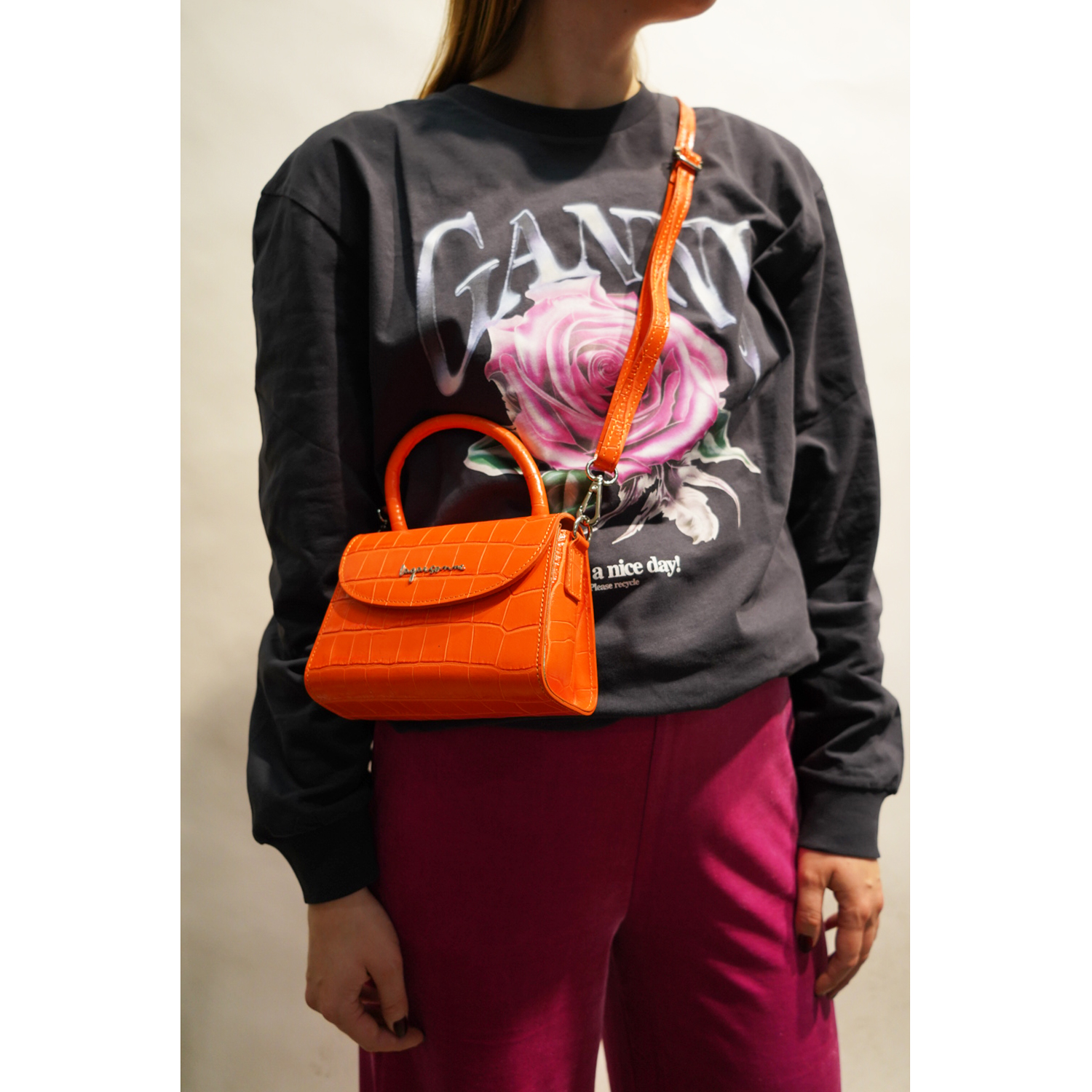 La Garçonne Accessoires Amari Mini Tasche Black