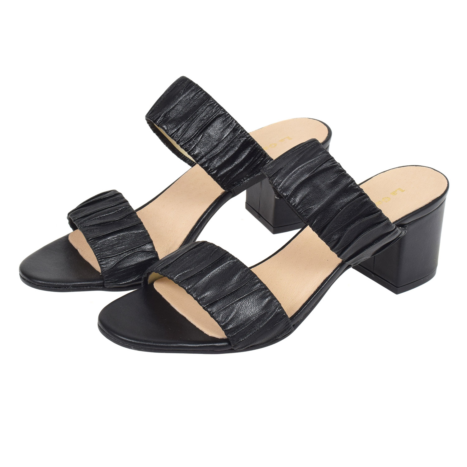 La Garçonne Anais Absatzschuhe Negro