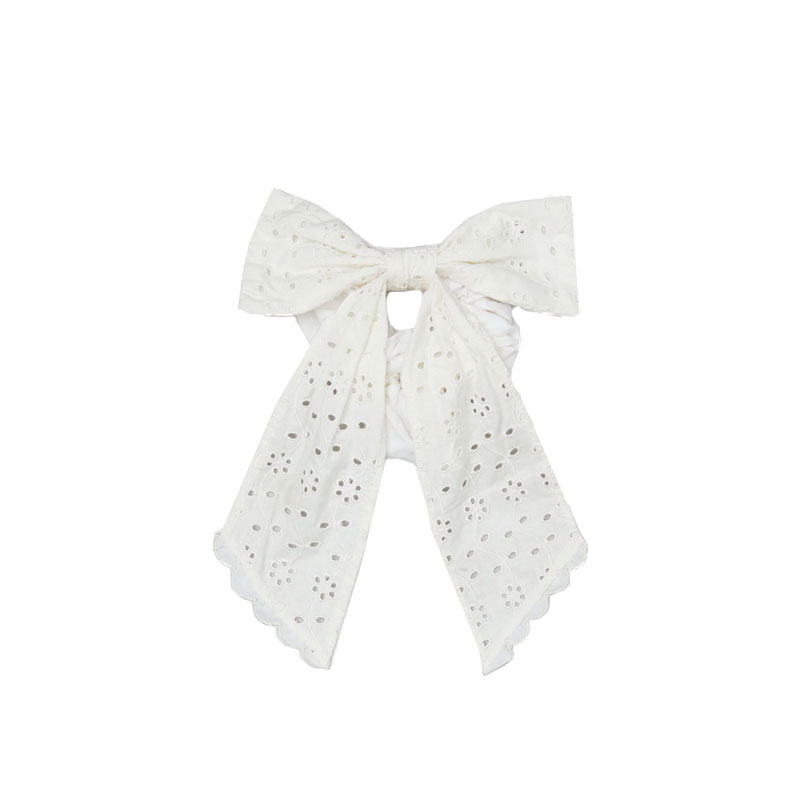 Becksöndergaard Angela Becksöndergaard Bow Scrunchie Weiss vorne