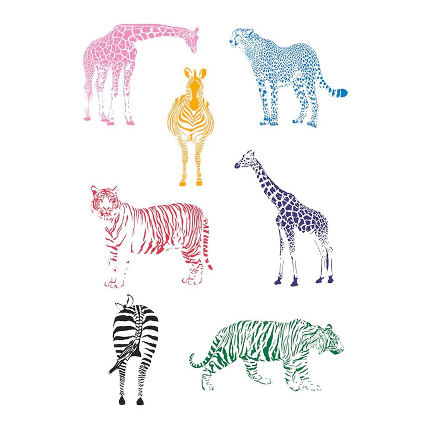 Animeaux Zébrés Tattoo