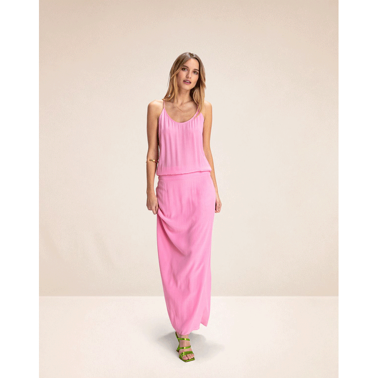 Karma Koma Anna Karma Koma Kleid Rosa Model Vorne