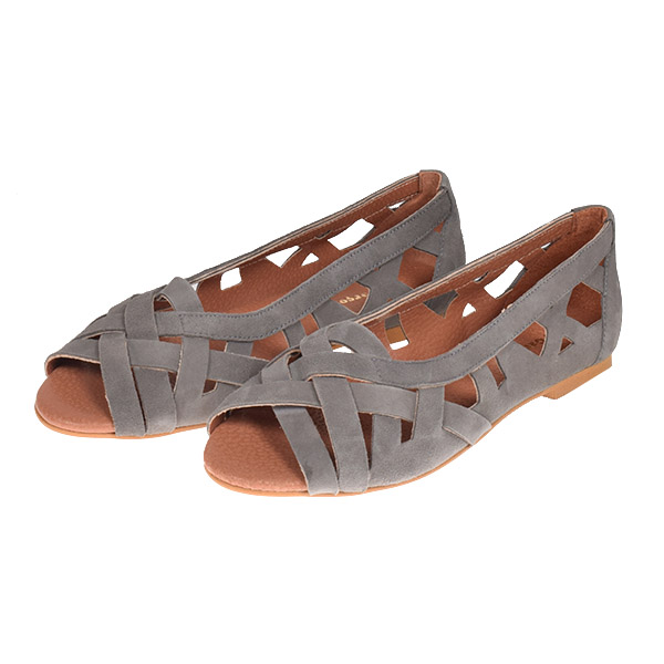 La Garçonne Doreen Trufa La Garçonne Sandale Grau vorne