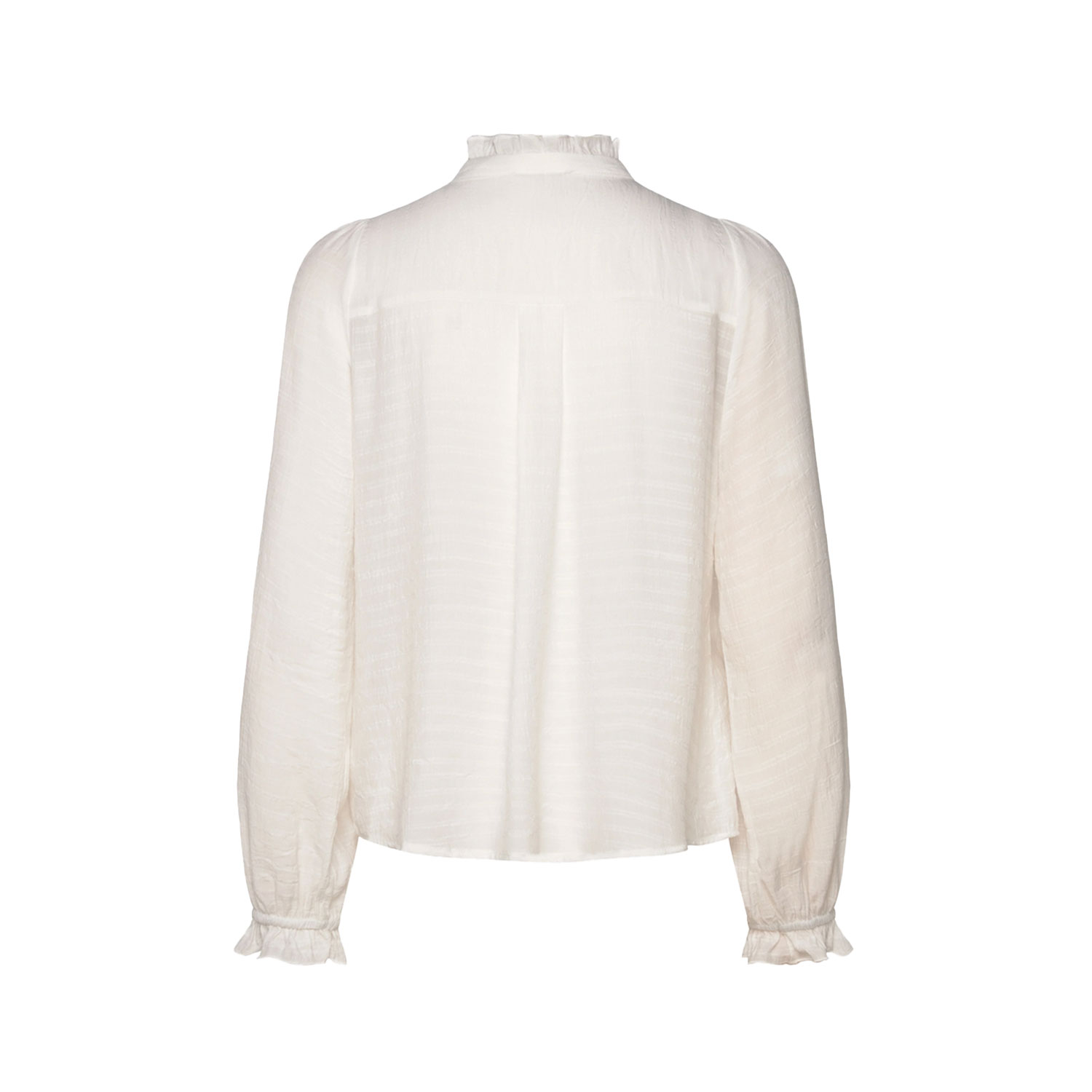 Lolly's Laundry Ariel feminine Bluse mit Rüschendetails und Knopfleiste von Lollys Laundry. Hinten