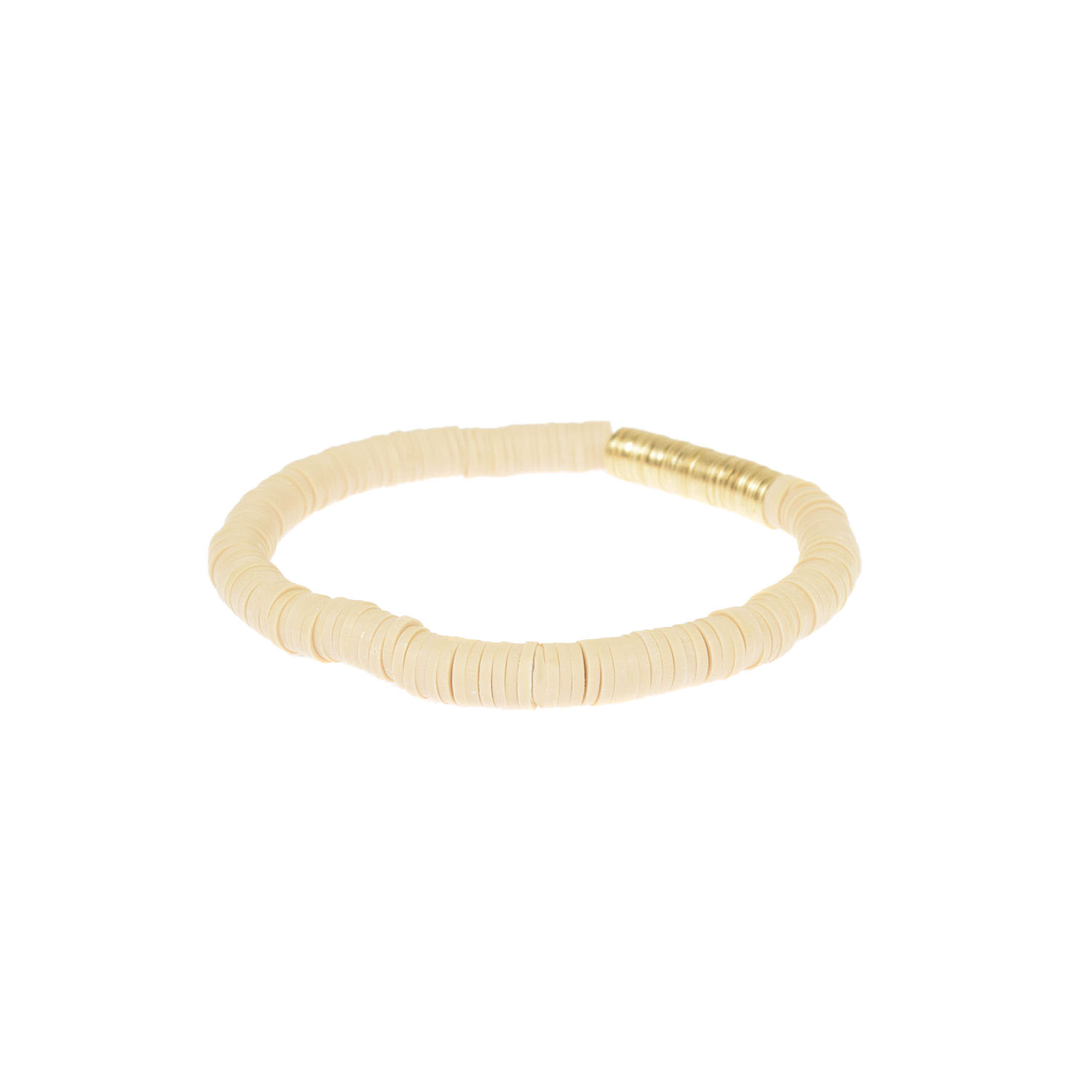 La Garçonne Bijoux Charmaine Armband Beige von La Garçonne Packshot Seite