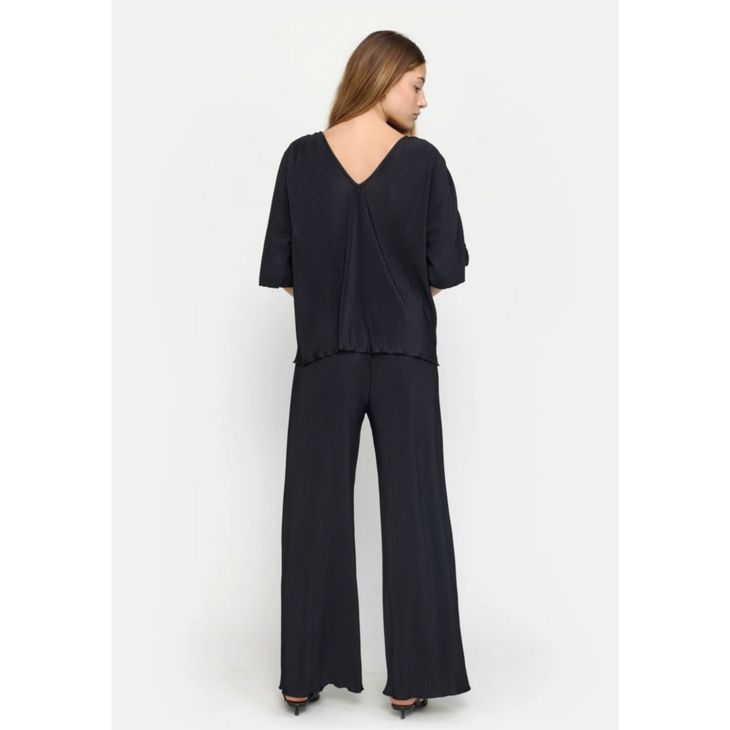 Soft Rebels Asiatic Bluse Black