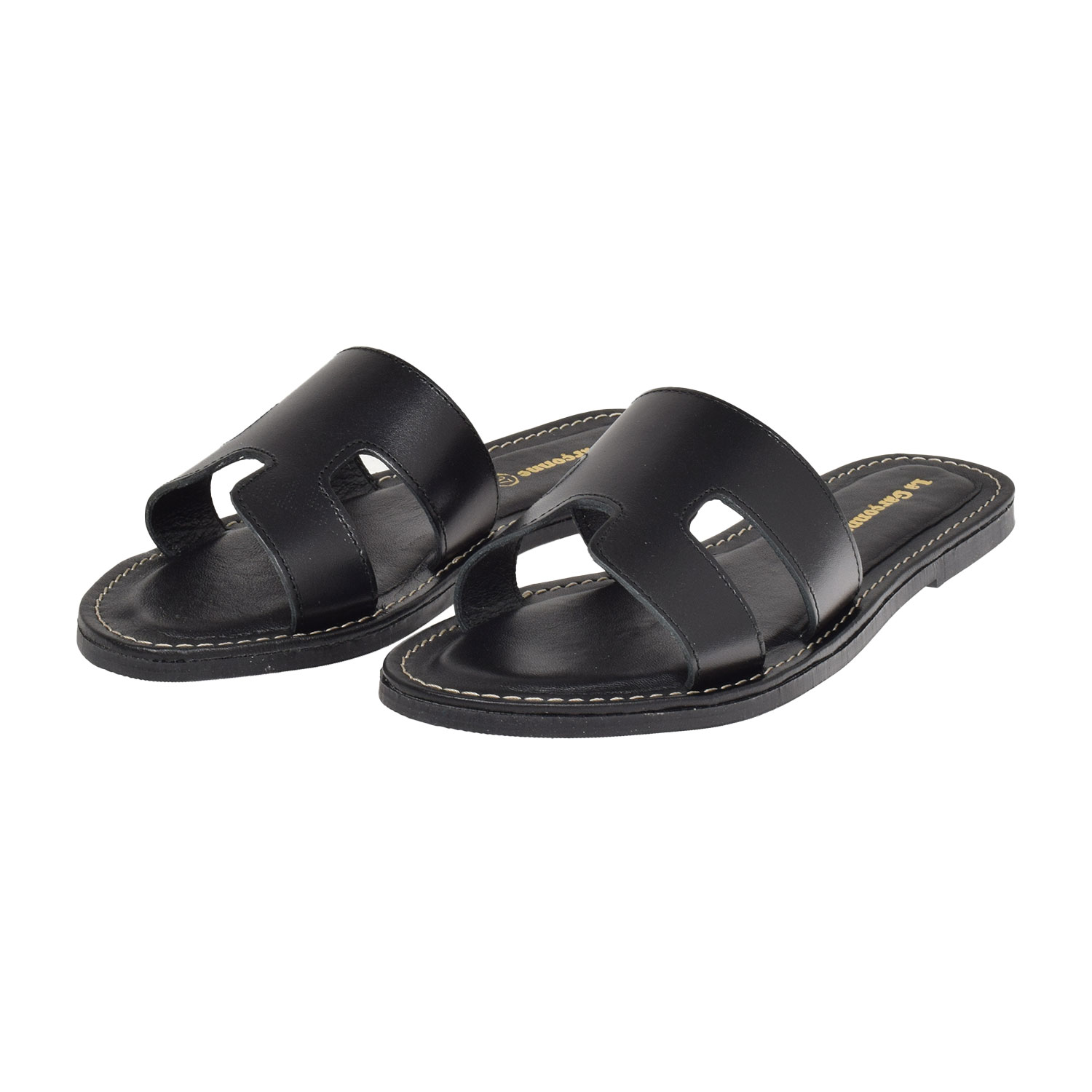 Aurelie Sandale Negro