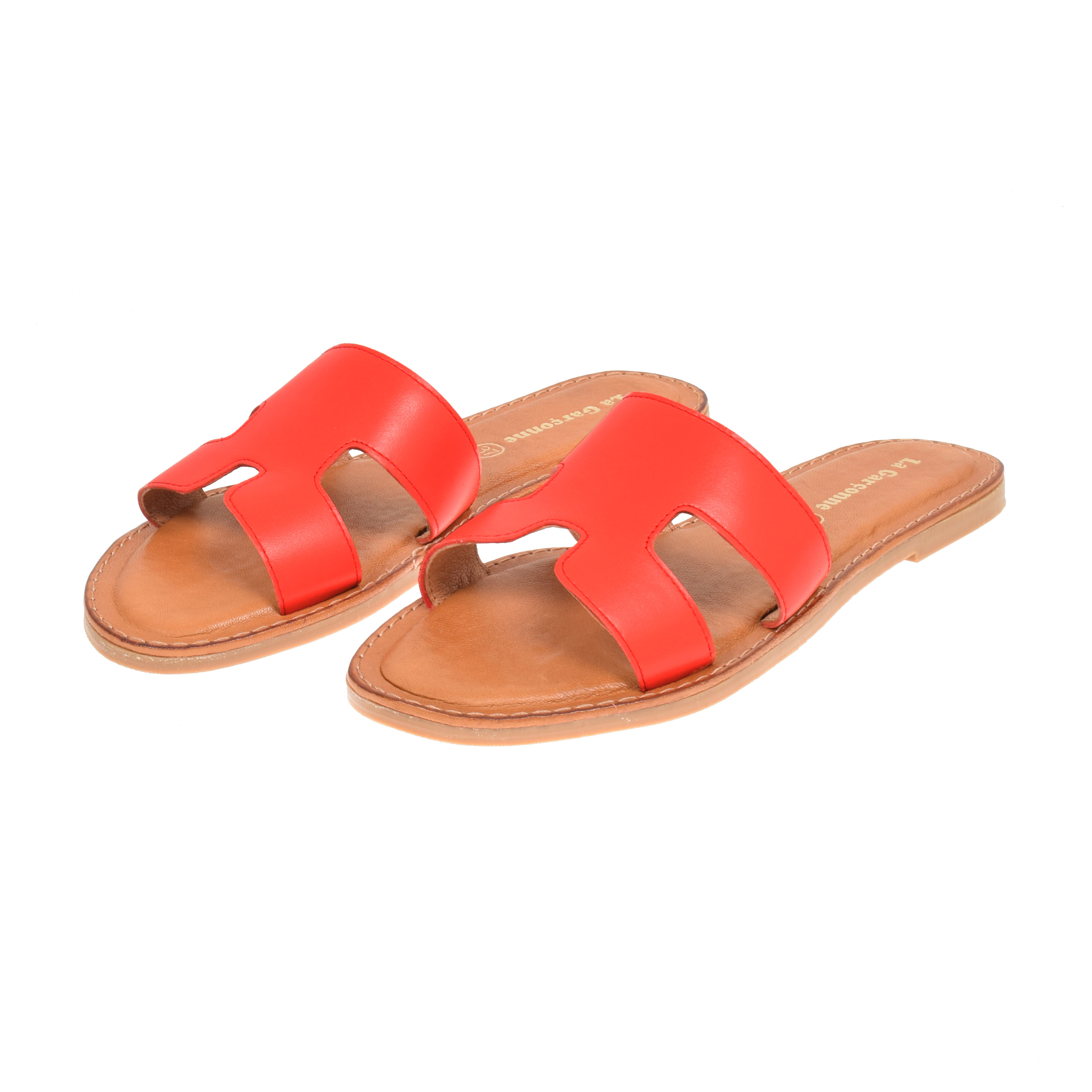 La Garçonne Aurelie La Garçonne Sandalen rot vorne