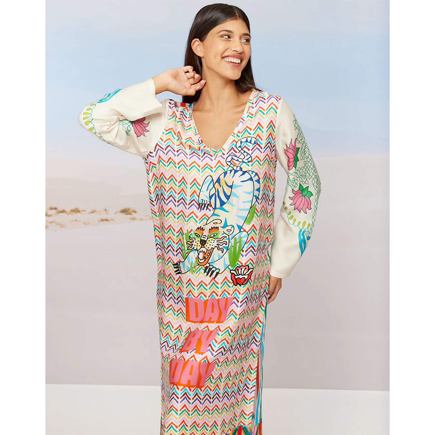 Me369 Ava Kleid Tiger