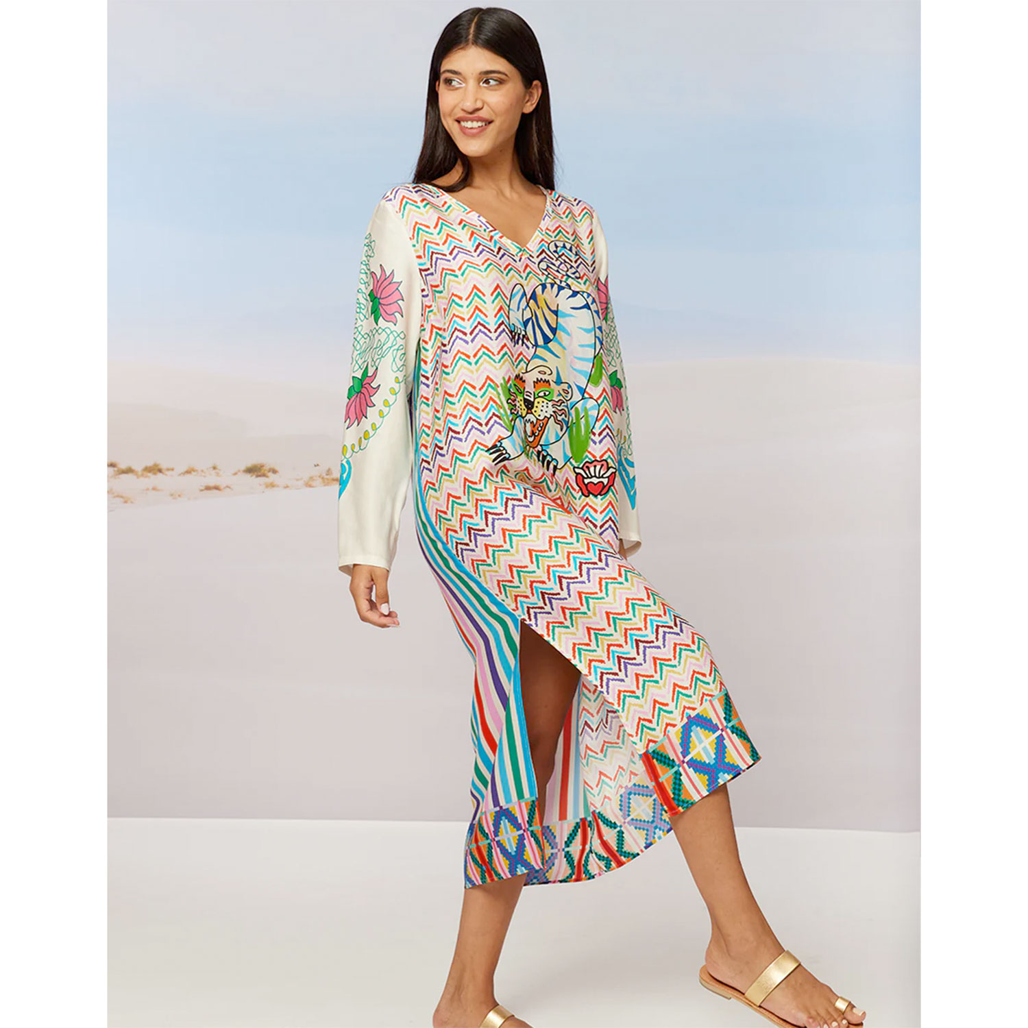 Me369 Ava Kleid Tiger