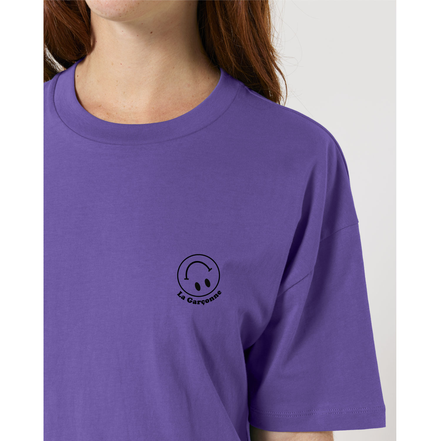 La Garçonne Vetements Bad Bitches T-Shirt Purple