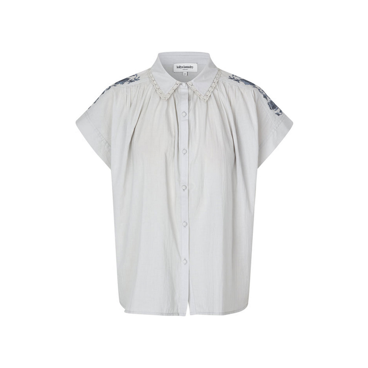 Lolly's Laundry Bada Bluse Anthracite Grey