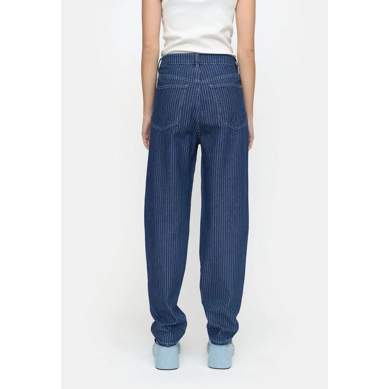 Soft Rebels Balsam Soft Rebels Jeans Blau Model hinten