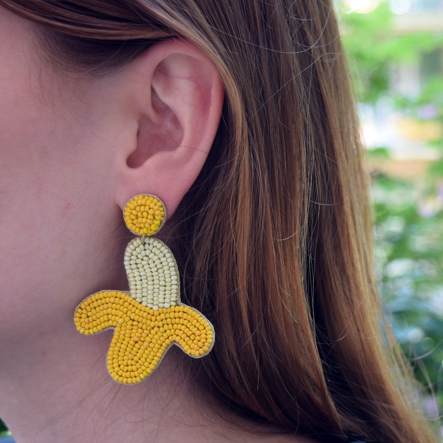 La Garçonne Bijoux Banane La Garçonne Ohrstecker Gelb Model