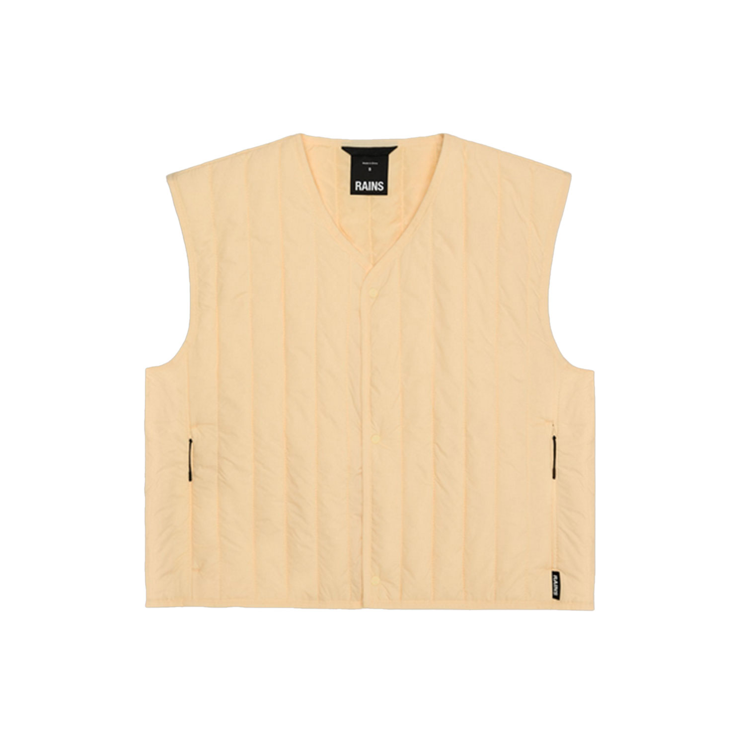 Rains Banja Short Liner Weste Gleam