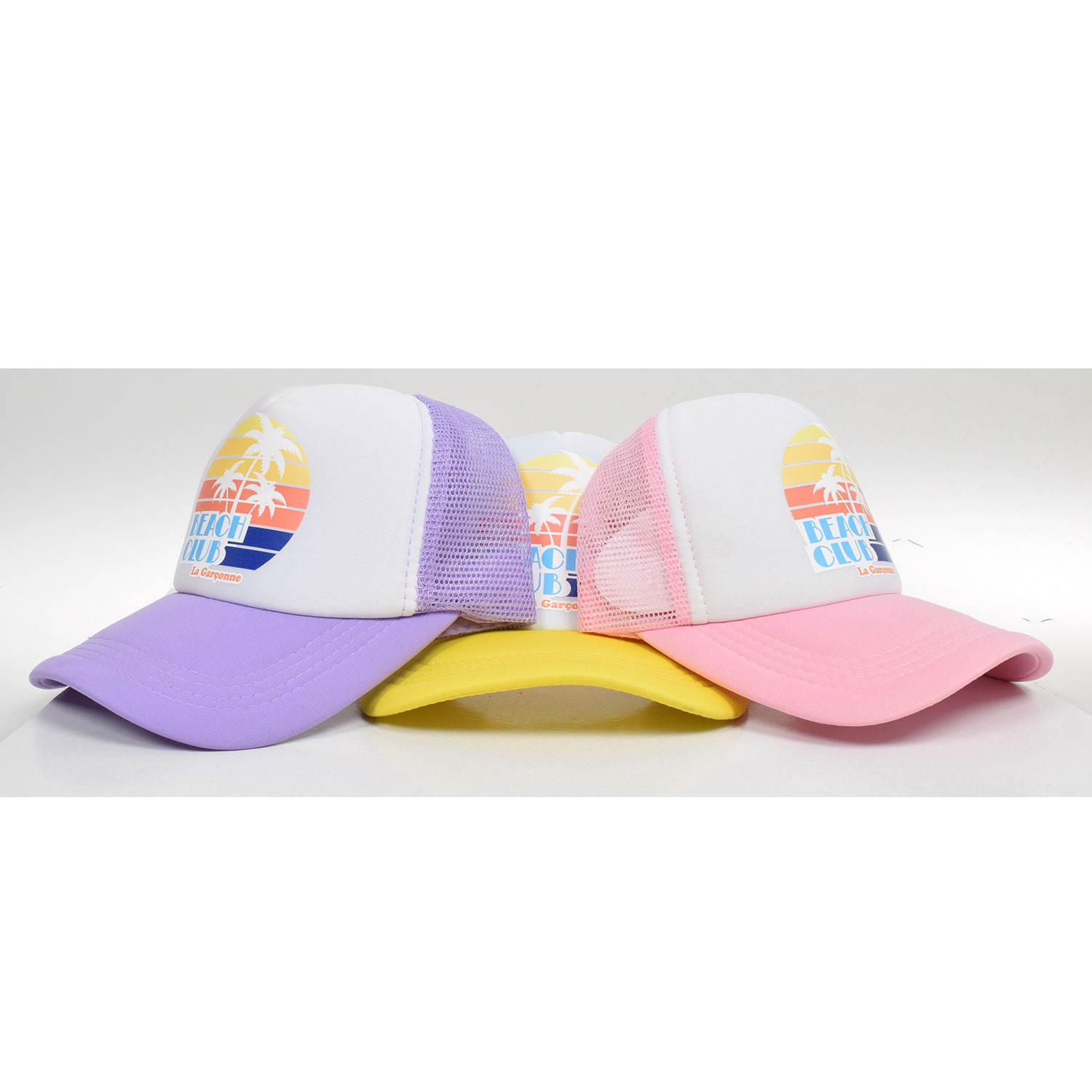 La Garçonne Accessoires Beach Club Trucker Cap Lilac