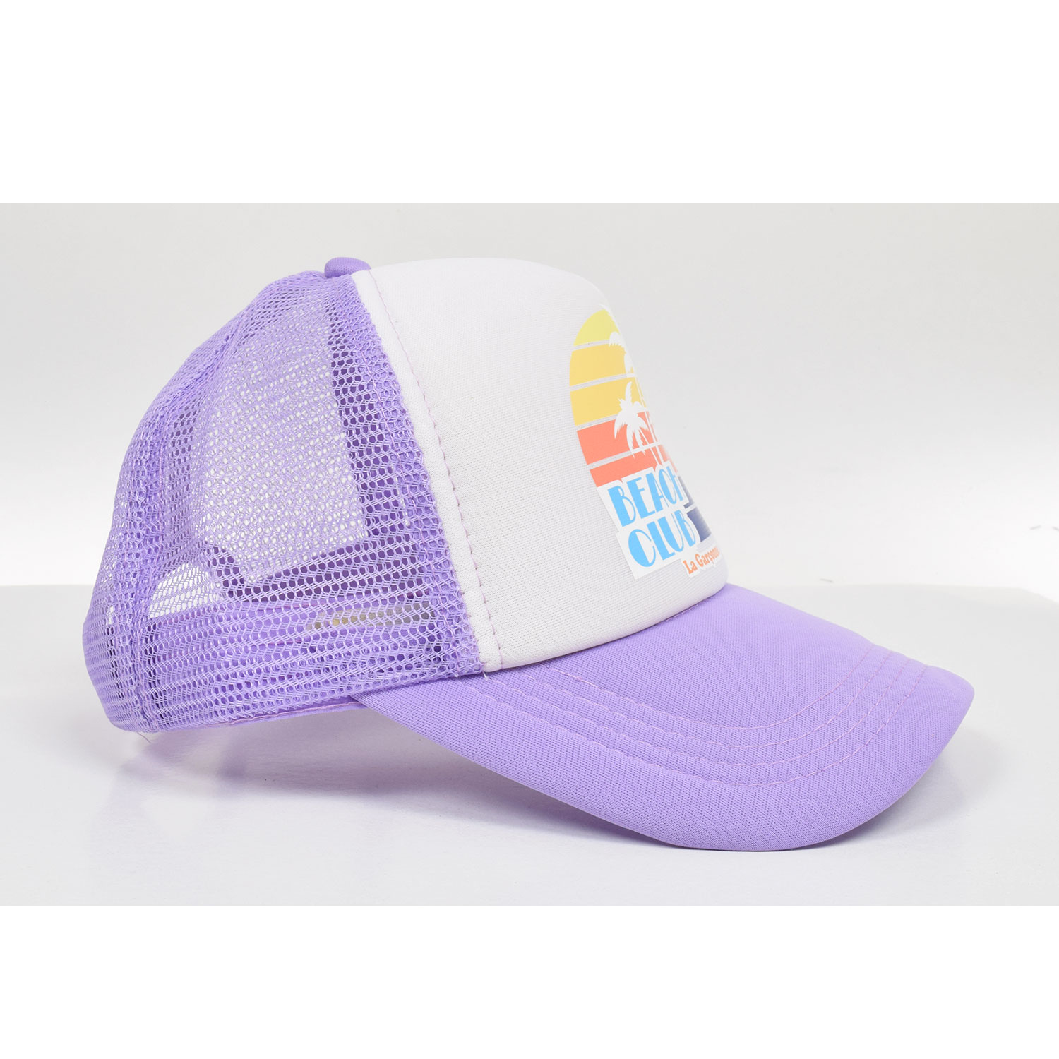 La Garçonne Accessoires Beach Club Trucker Cap Lilac