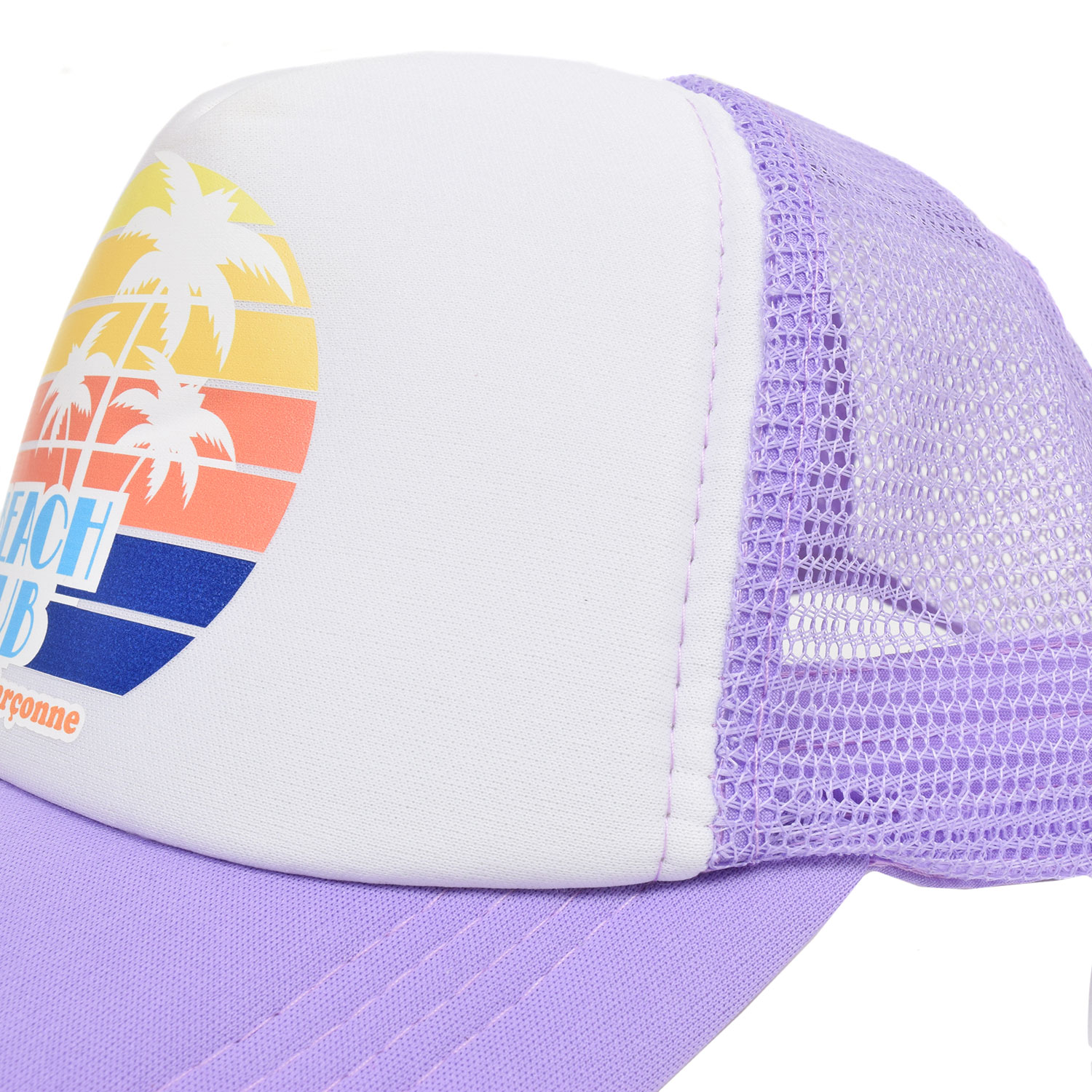 La Garçonne Accessoires Beach Club Trucker Cap Lilac