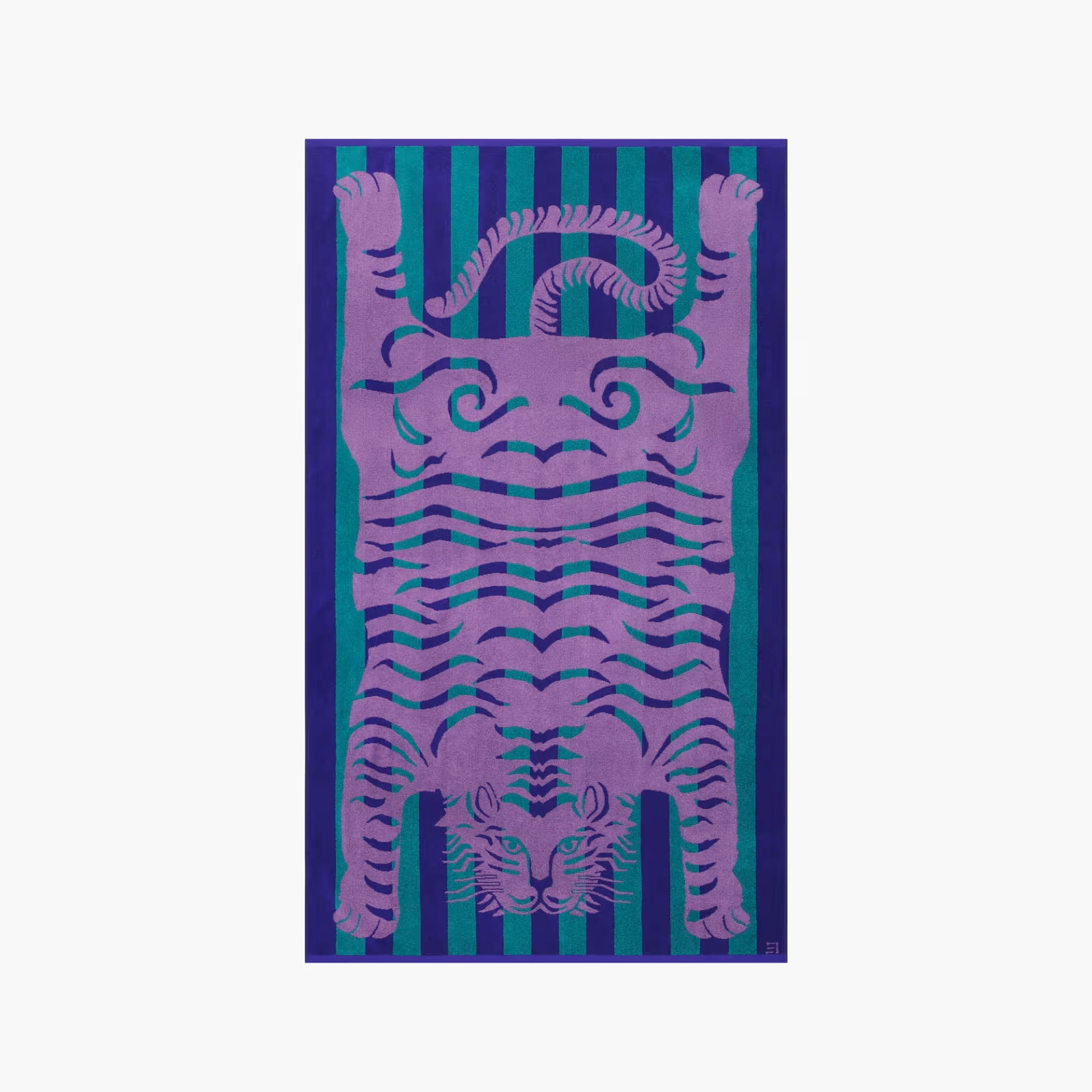 Inoui Editions Baldo Strandtuch Vert