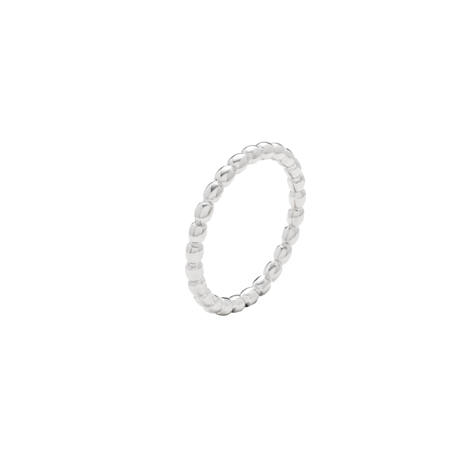 Philippa Studios Beaded Philippa Studios Ring Silber vorne